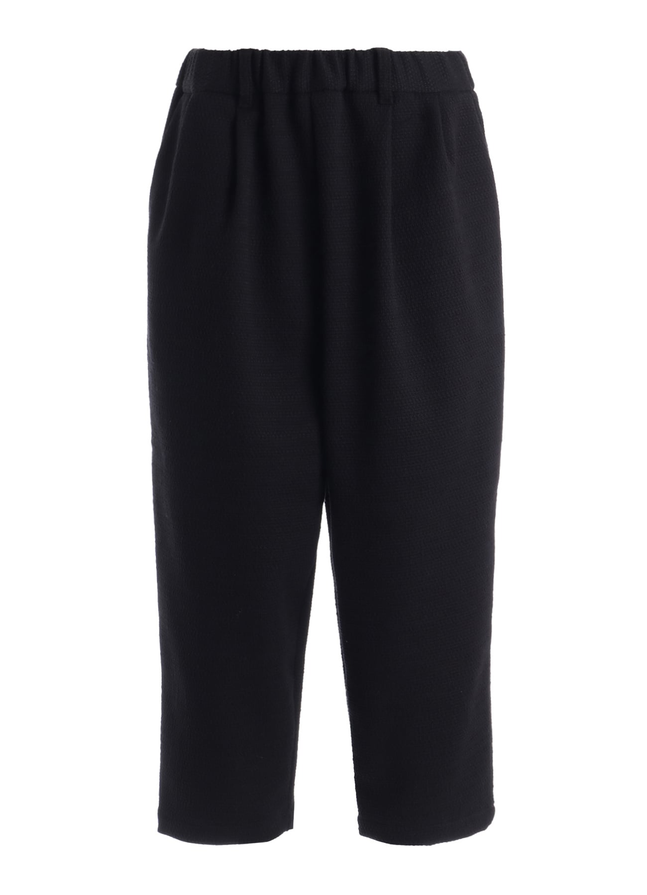 SLUB STRETCH TUCK PANTS