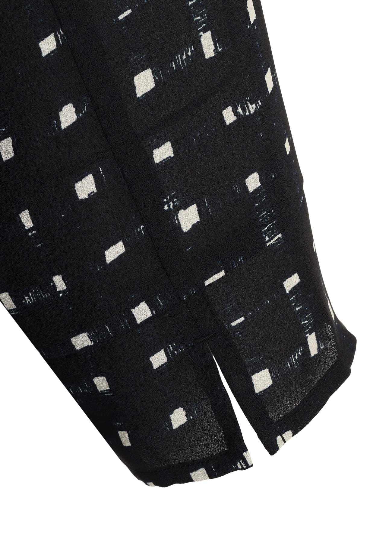 POLYESTER GEORGETTE PRINT SHIRT