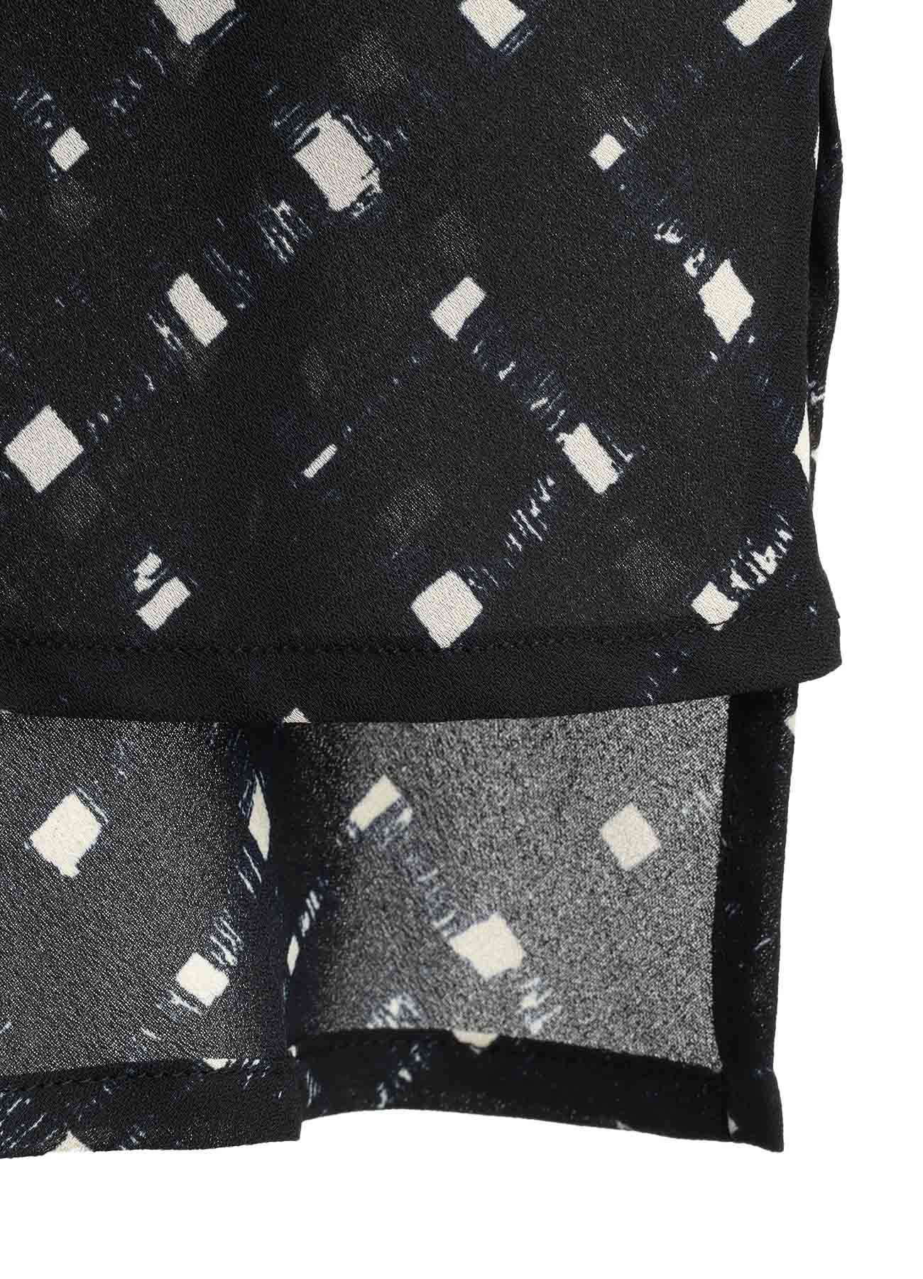 POLYESTER GEORGETTE PRINT SHIRT