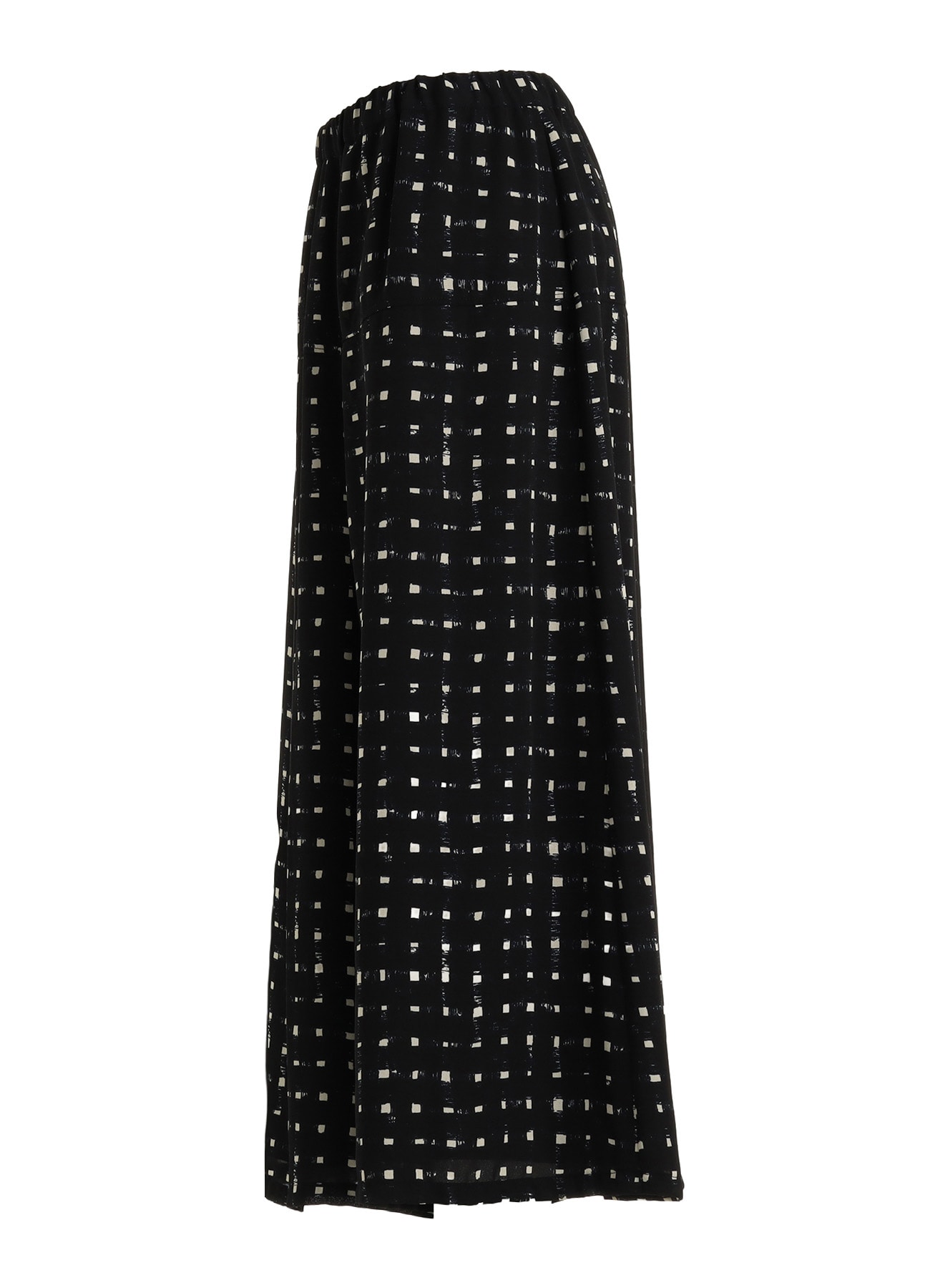 POLYESTER GEORGETTE PRINT CULOTTE PANTS