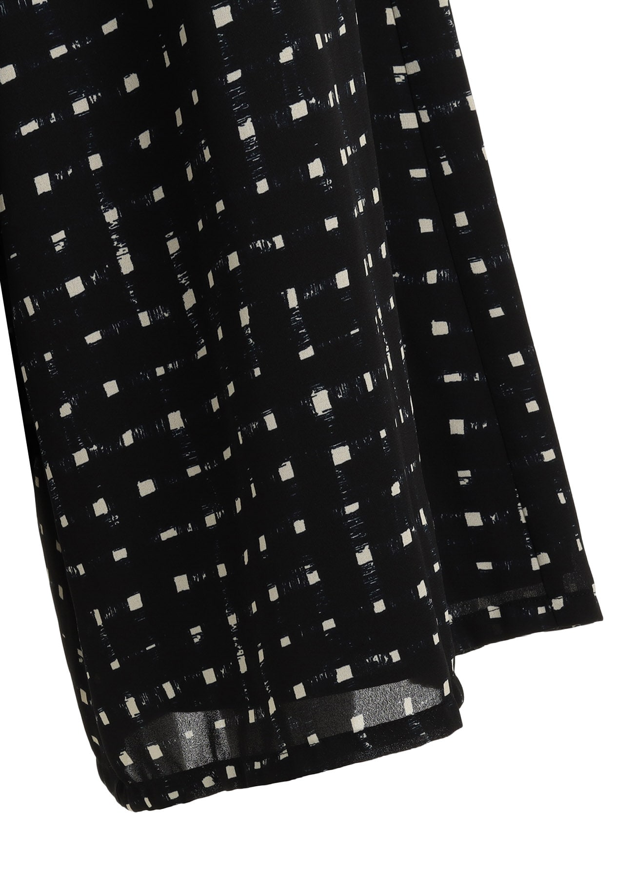 POLYESTER GEORGETTE PRINT CULOTTE PANTS