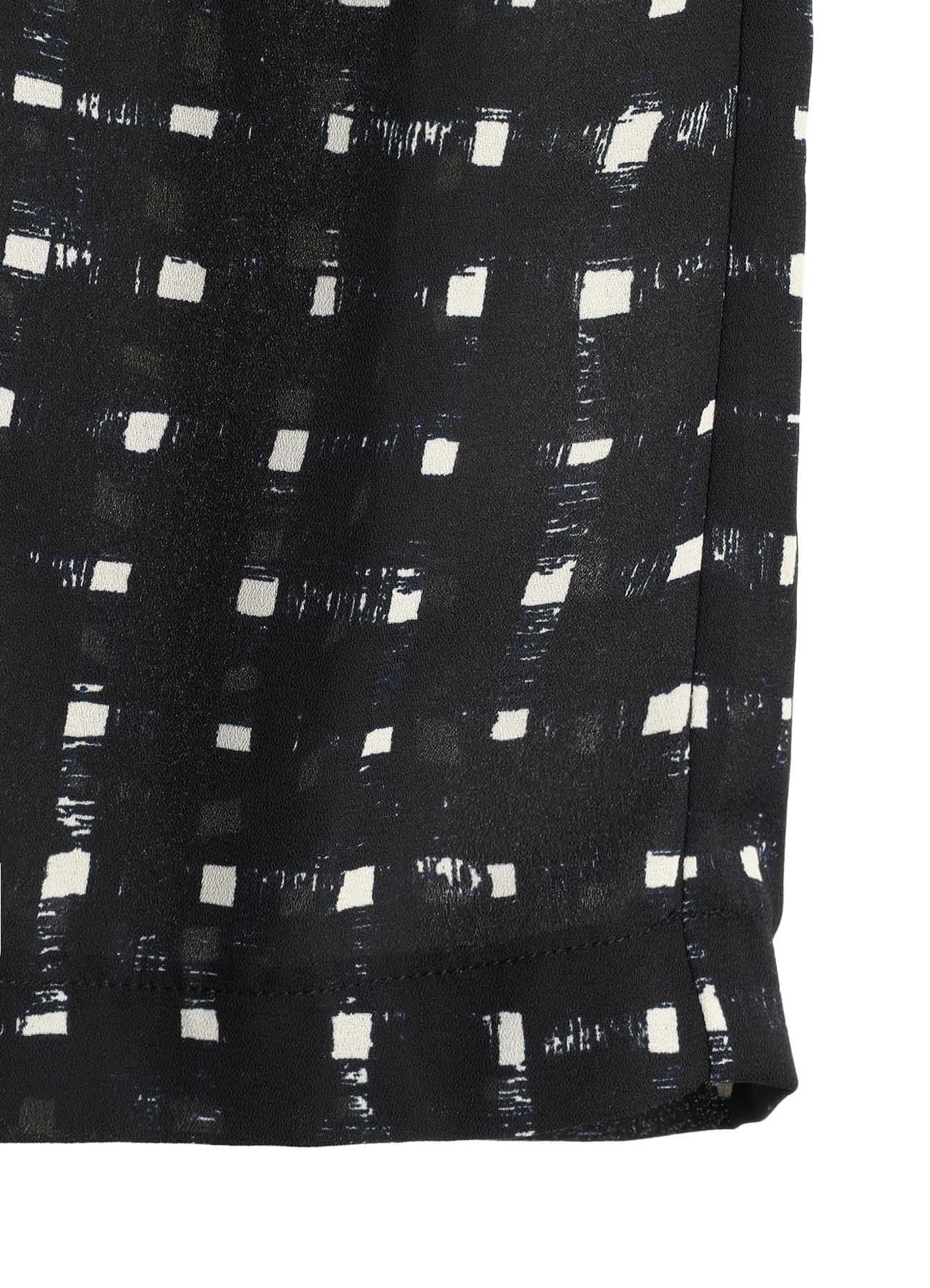 POLYESTER GEORGETTE PRINT JUMPER DRESS