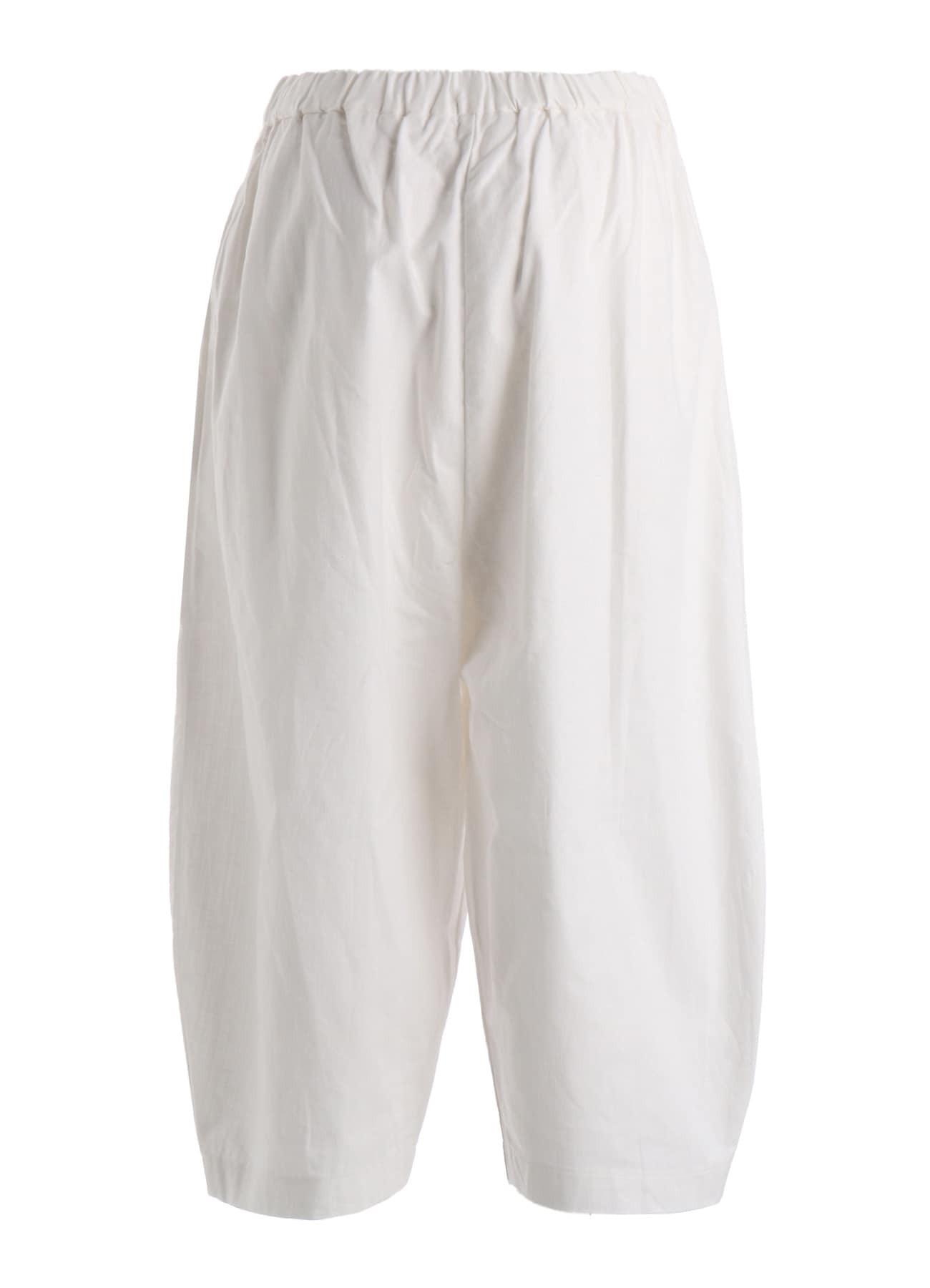 C/L UNEVEN THREAD SERGE TUCK PANTS