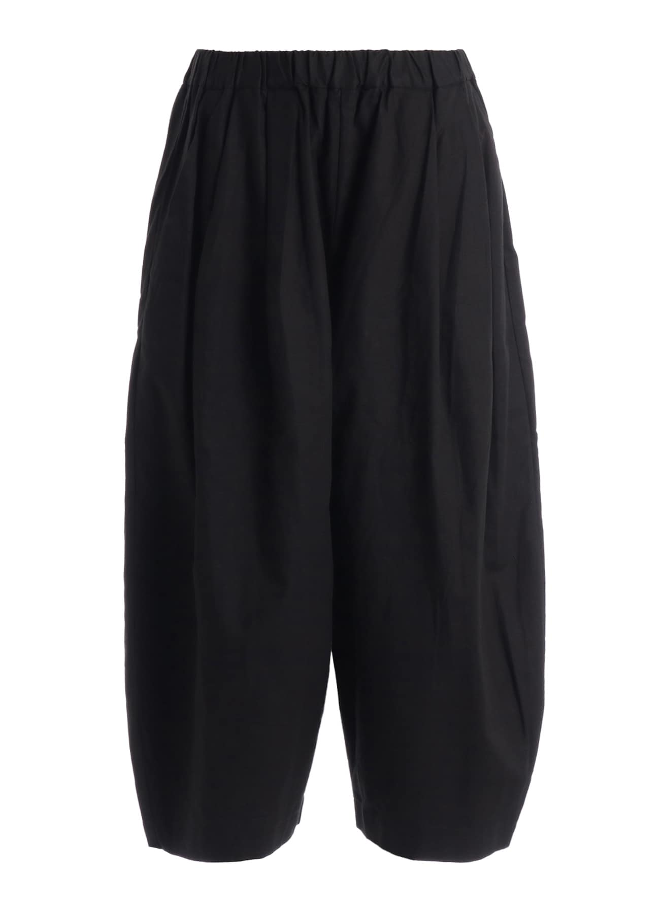 C/L UNEVEN THREAD SERGE TUCK PANTS