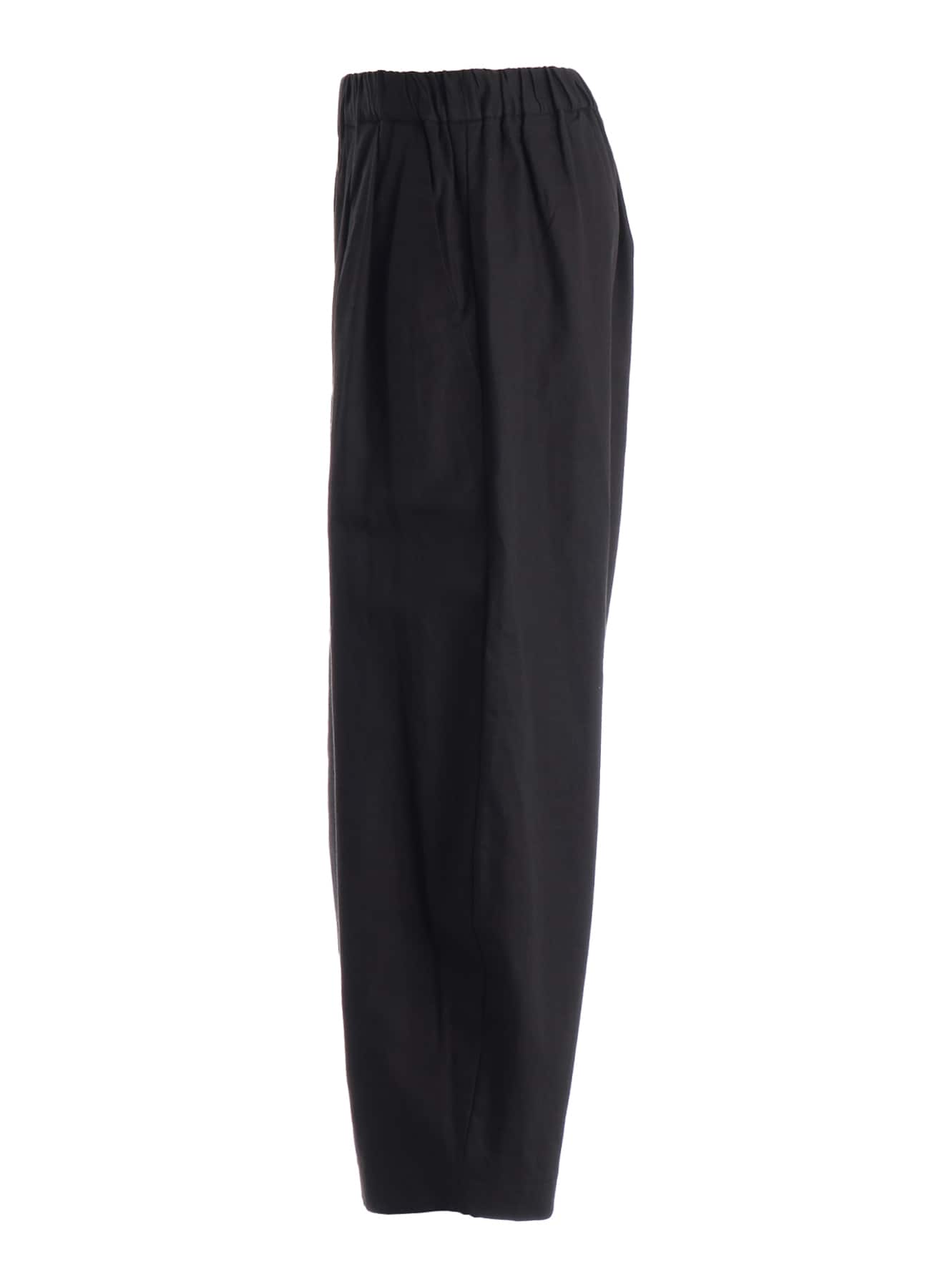 C/L UNEVEN THREAD SERGE TUCK PANTS