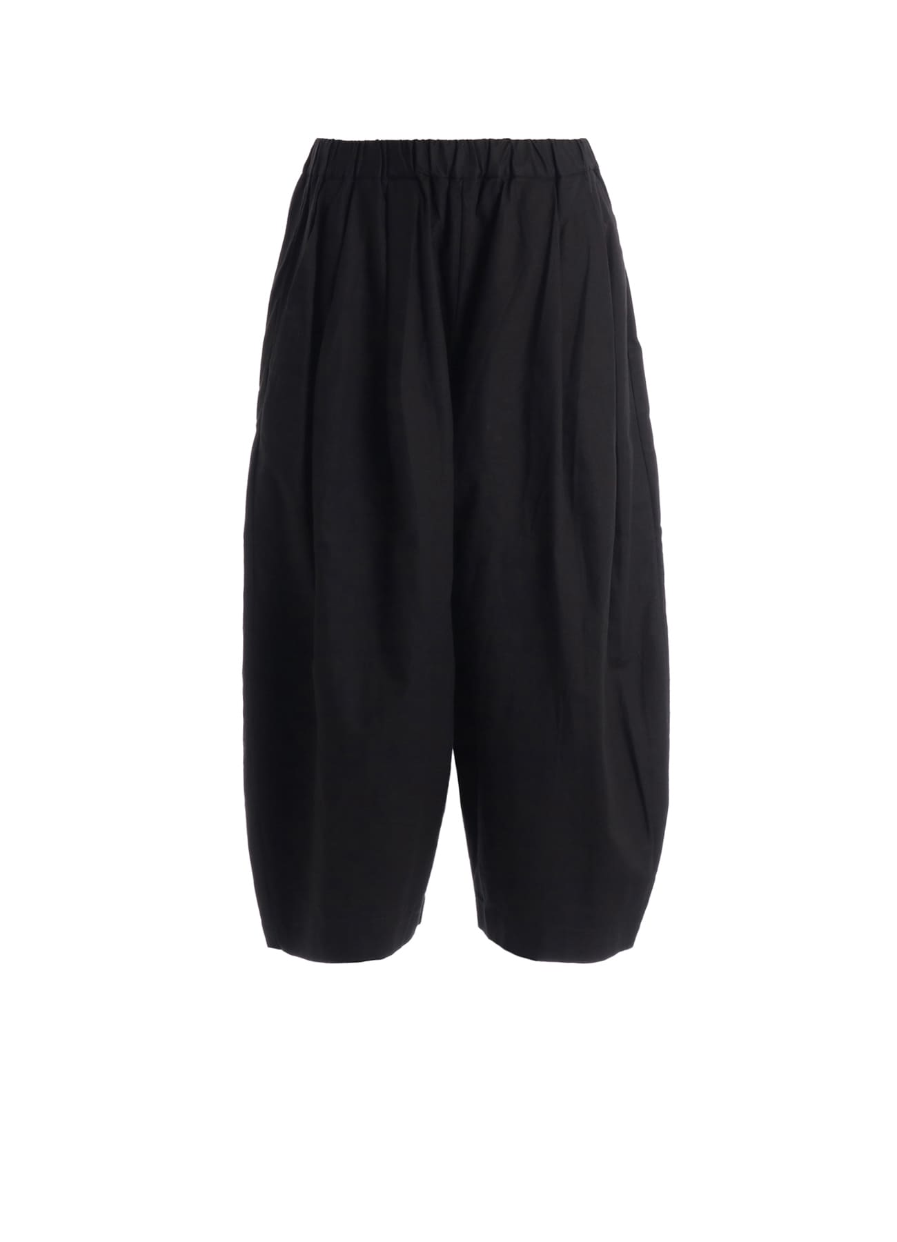 C/L UNEVEN THREAD SERGE TUCK PANTS