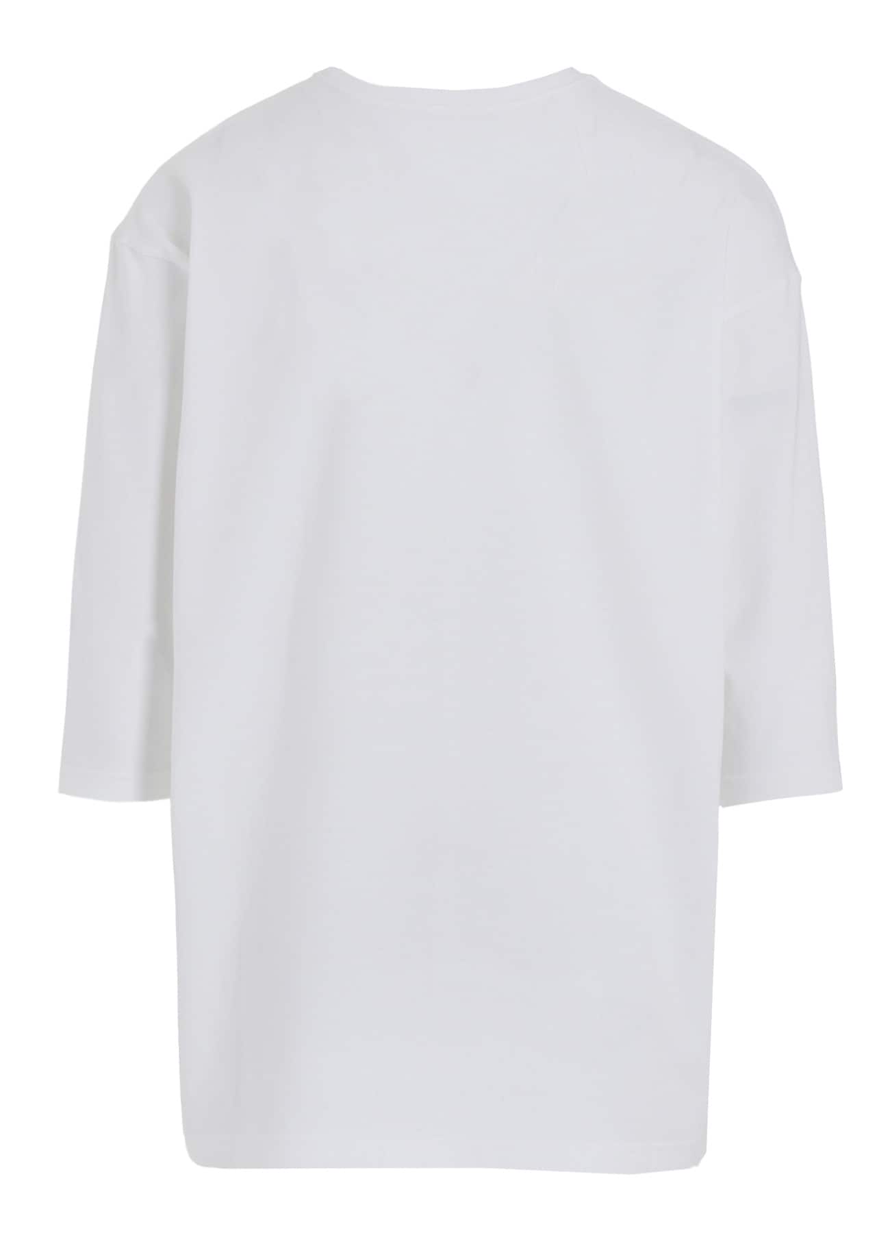 20/1 COMBED JERSEY POT & TABLE PRINT 3/4 SLEEVE SHIRT