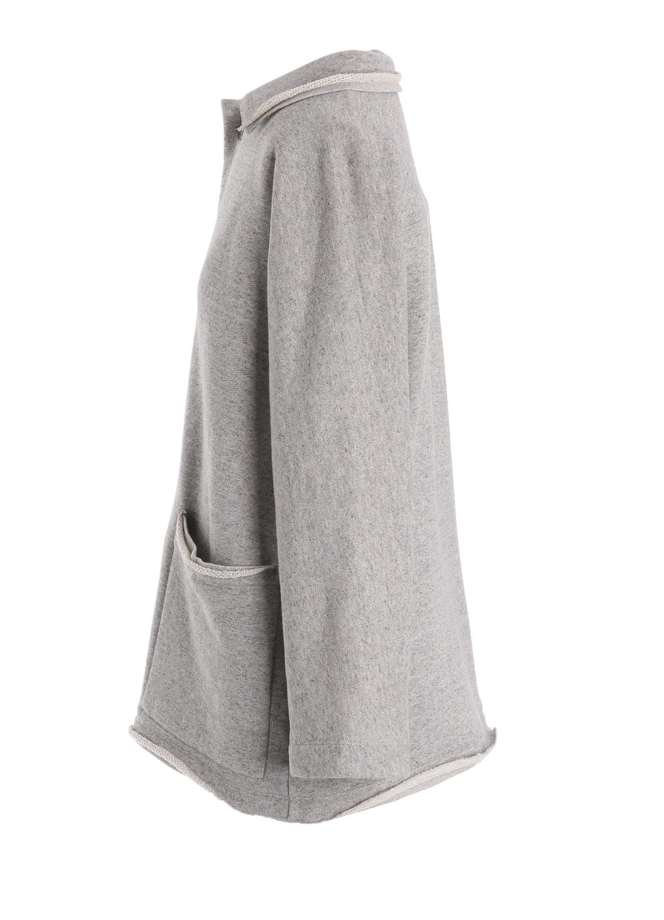 COTTON CELLULOSE FLEECE JACKET