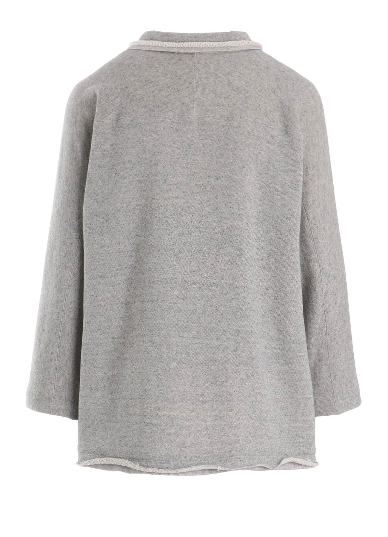 COTTON CELLULOSE FLEECE JACKET