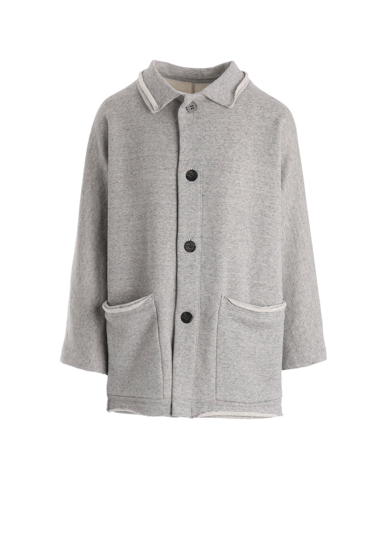 COTTON CELLULOSE FLEECE JACKET