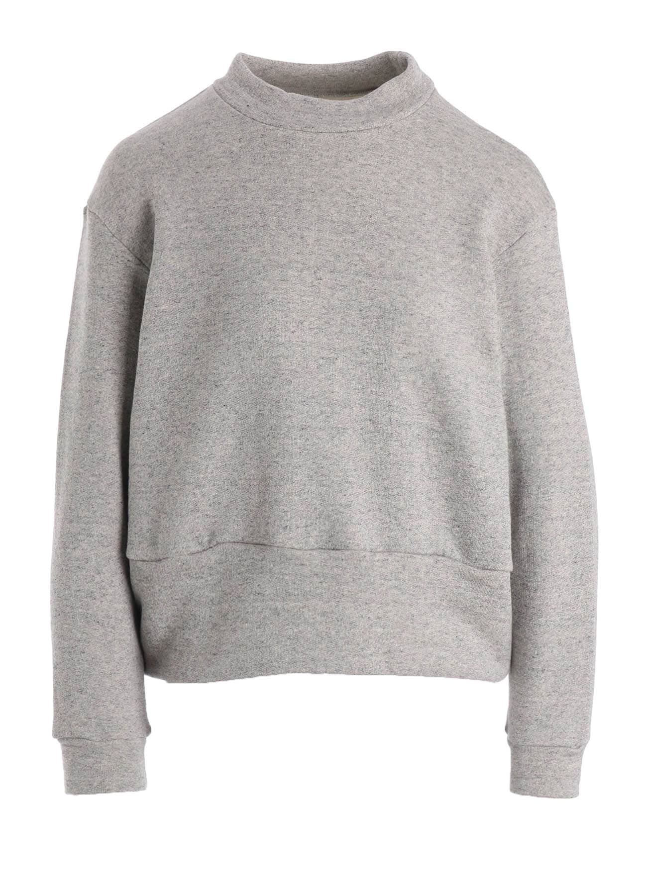 COTTON CELLULOSE FLEECE PULLOVER