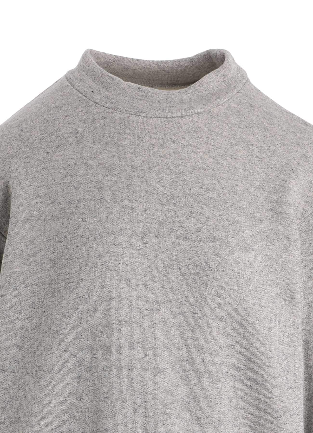 COTTON CELLULOSE FLEECE PULLOVER