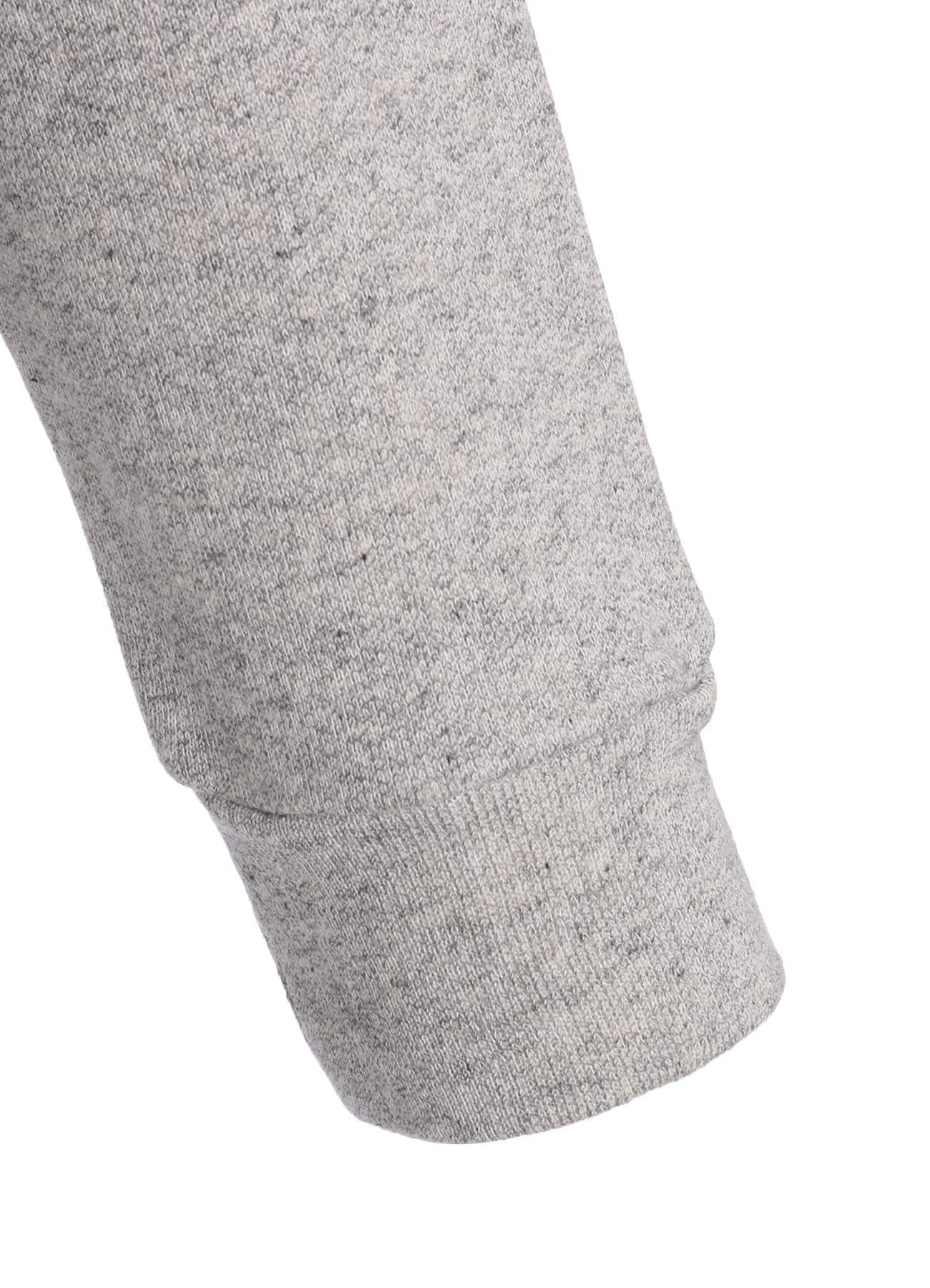 COTTON CELLULOSE FLEECE PULLOVER