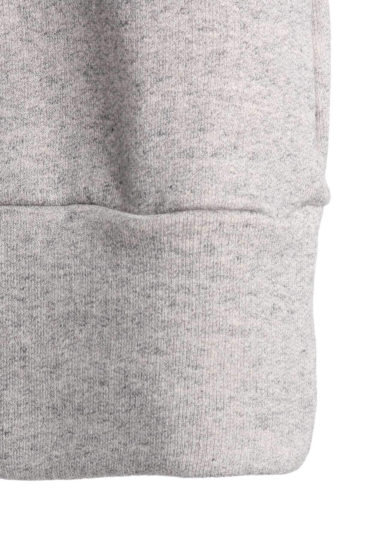 COTTON CELLULOSE FLEECE PULLOVER