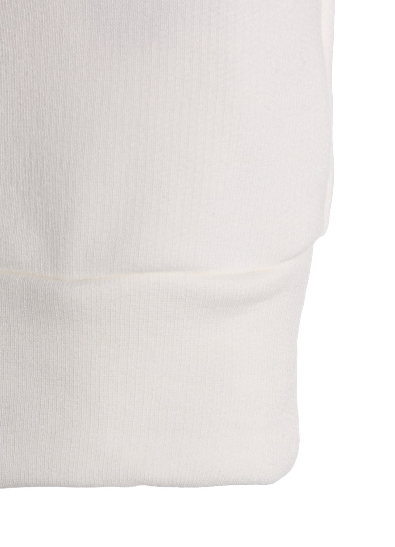 COTTON CELLULOSE FLEECE TAPE EMBROIDERY PULLOVER