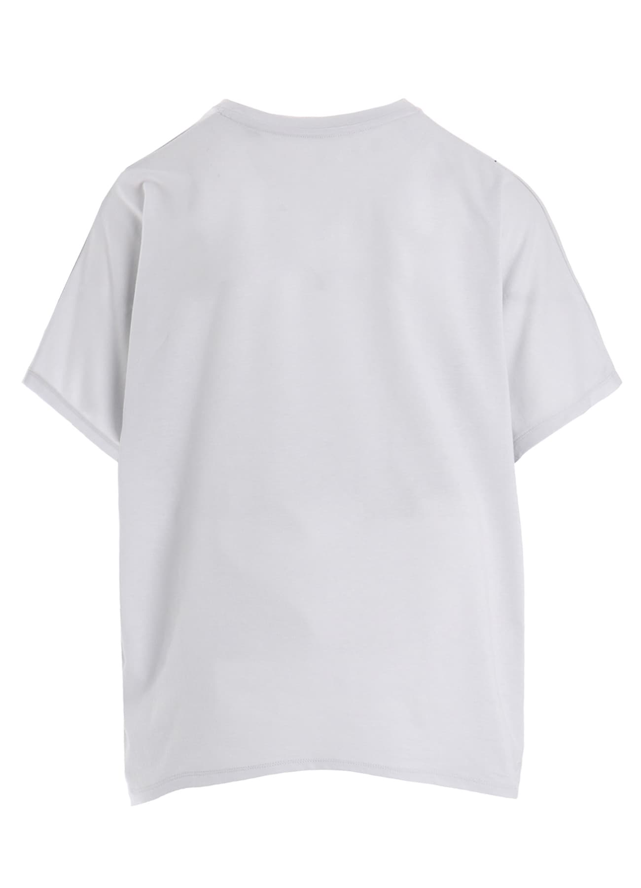 COTTON RAYON JERSEY DRAWING PRINT SHIRT