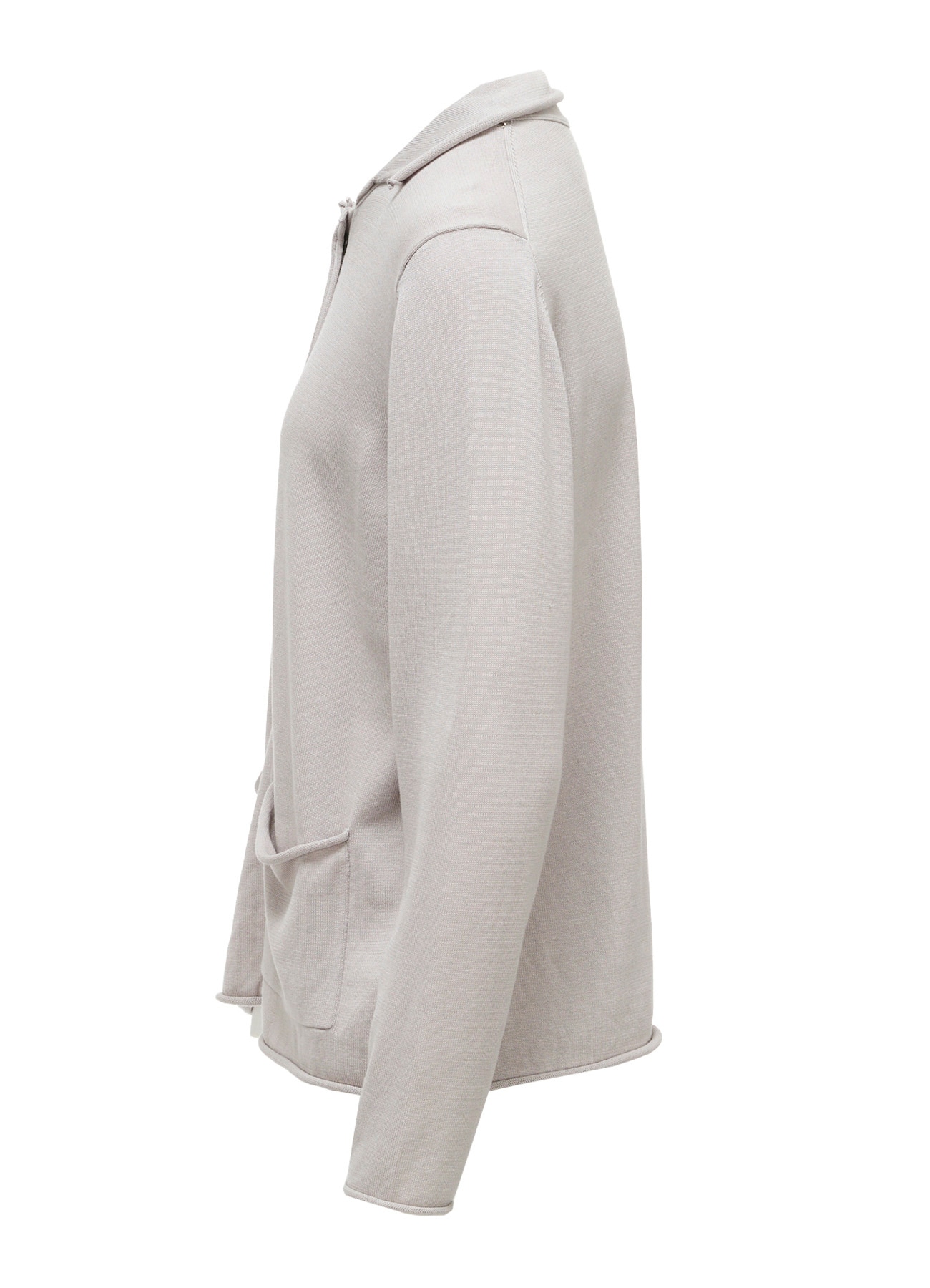 COTTON CELLULOSE KNIT CARDIGAN