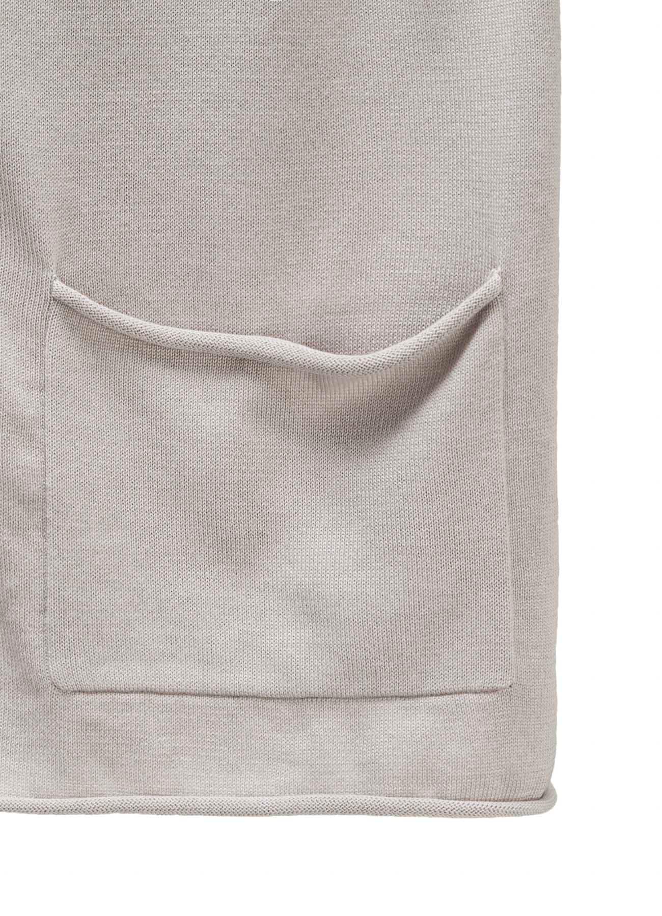 COTTON CELLULOSE KNIT CARDIGAN