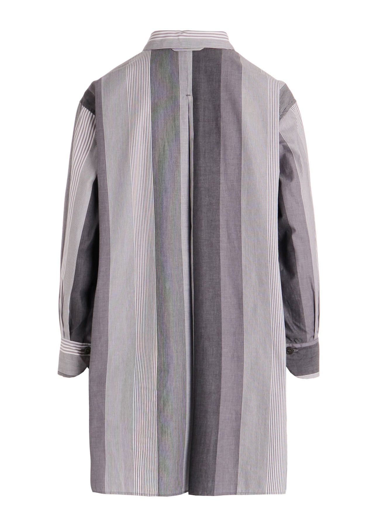STRIPE SWITCHING SHIRT