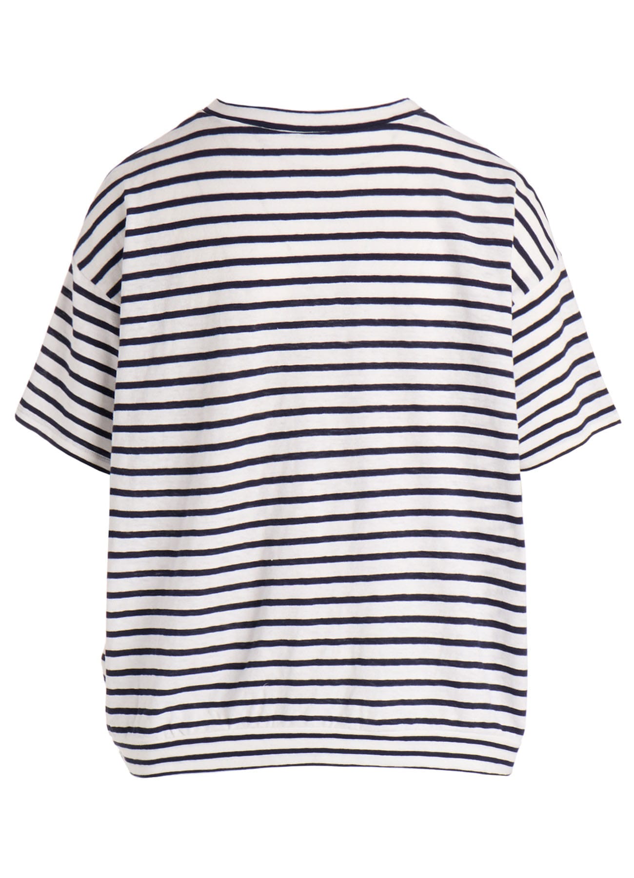 SOFT COTTON JERSEY BORDER SHORT SLEEVE SHIRT