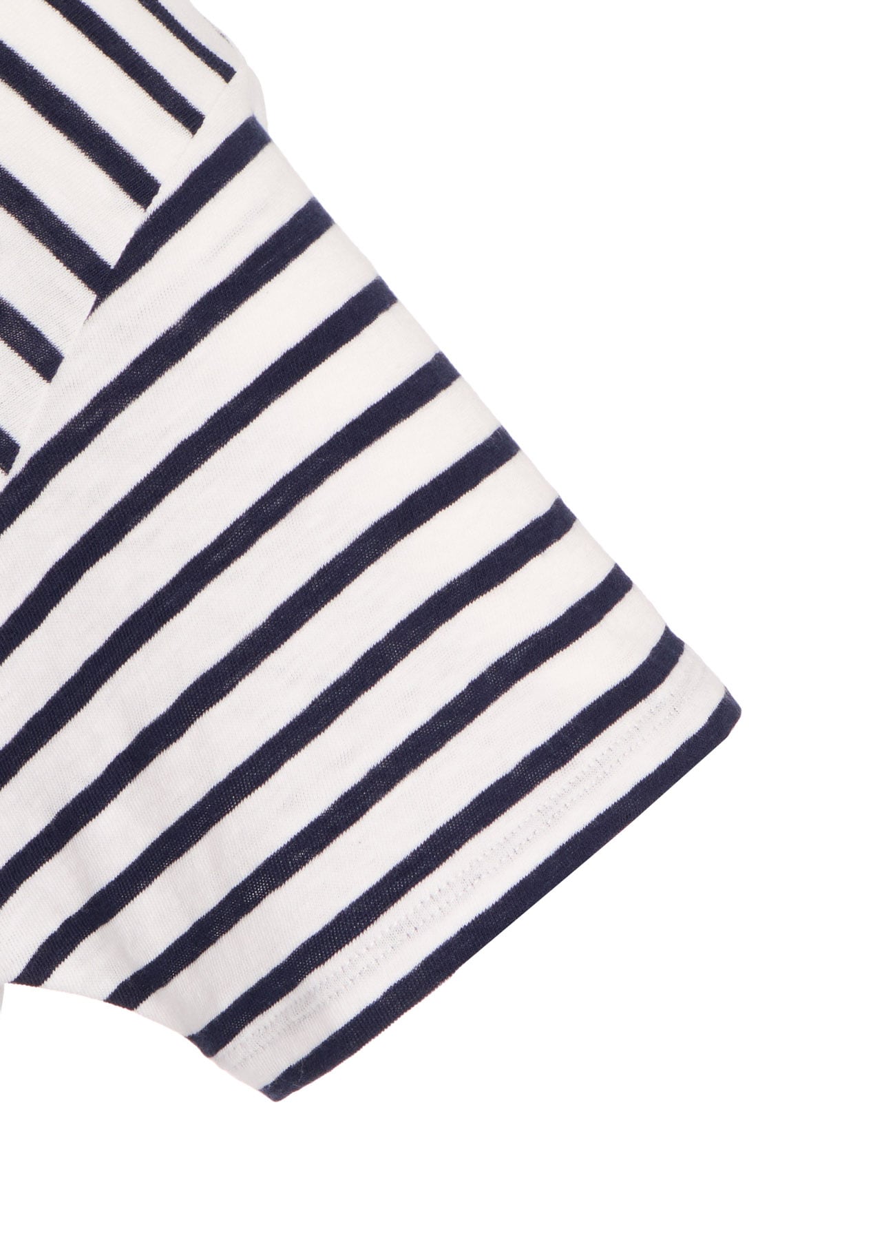 SOFT COTTON JERSEY BORDER SHORT SLEEVE SHIRT