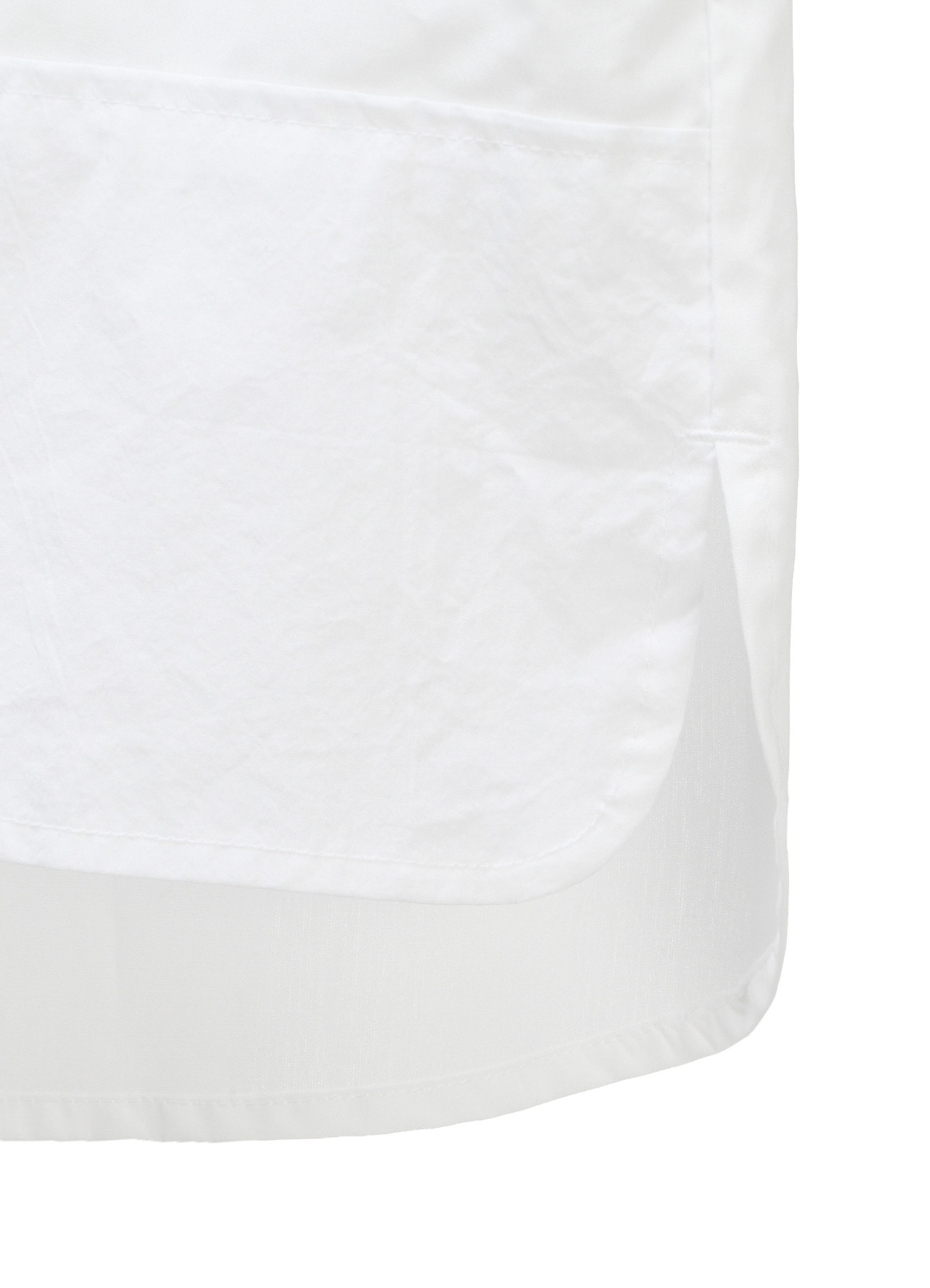 COTTON BROAD TYPEWRITER SWITCHING SHIRT