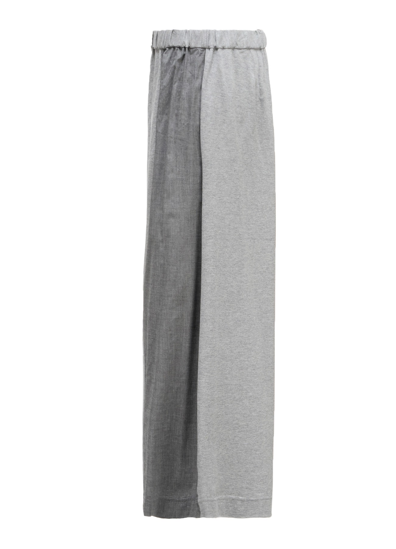COTTON BROAD JERSEY SWITCHING PANTS