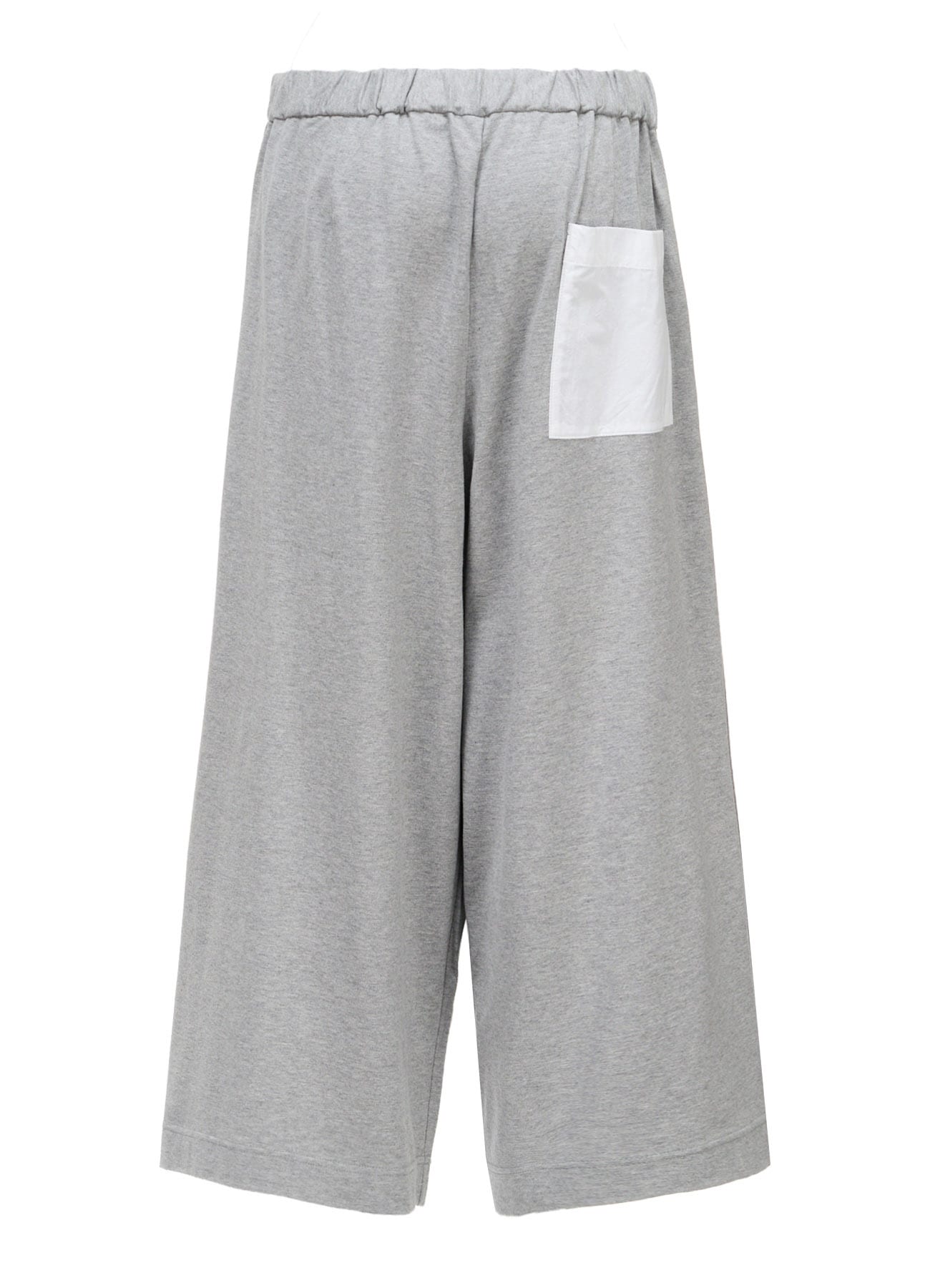 COTTON BROAD JERSEY SWITCHING PANTS