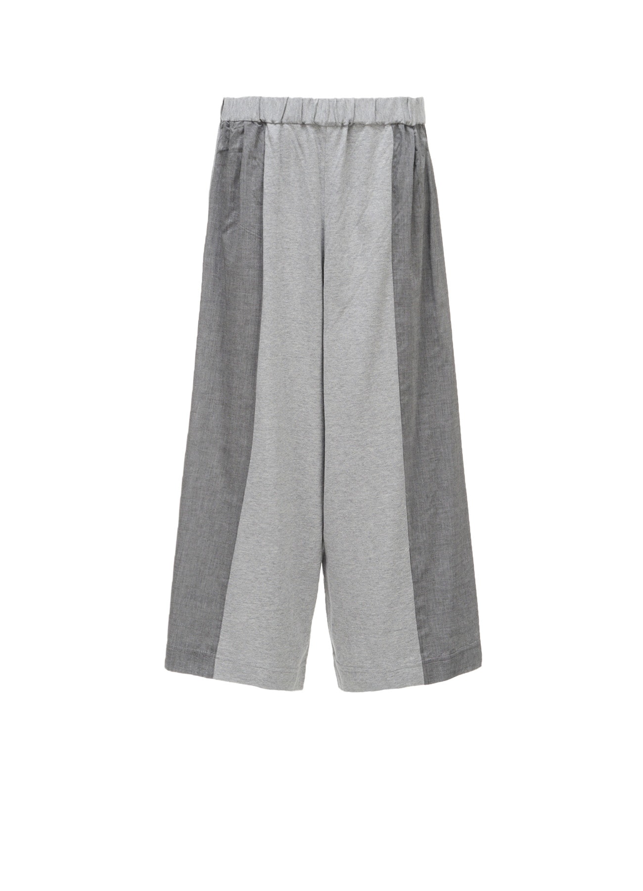 COTTON BROAD JERSEY SWITCHING PANTS