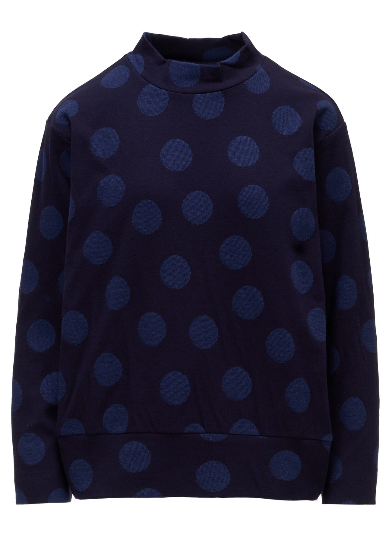 40/30 DUAL-LAYER DOT JACQUARD PULLOVER