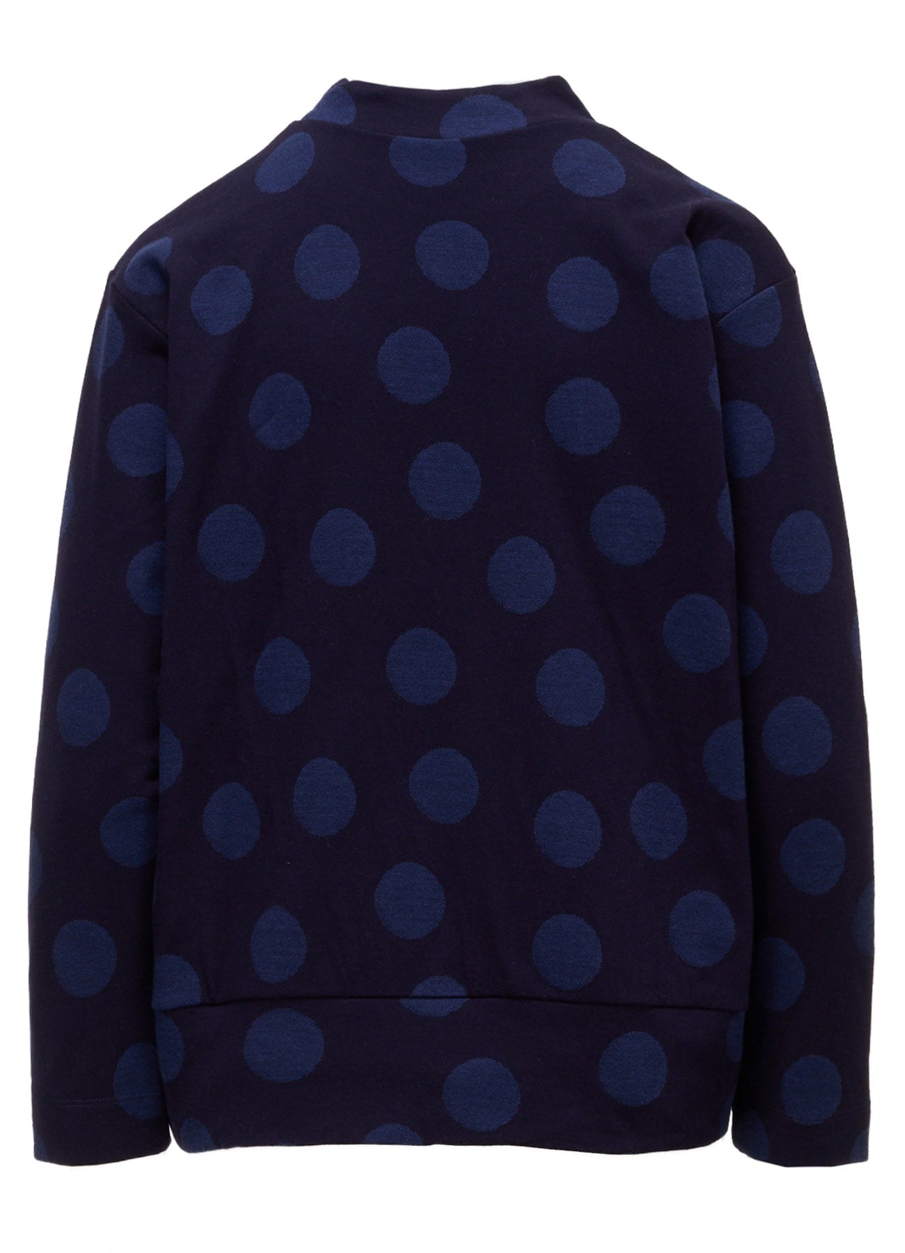 40/30 DUAL-LAYER DOT JACQUARD PULLOVER