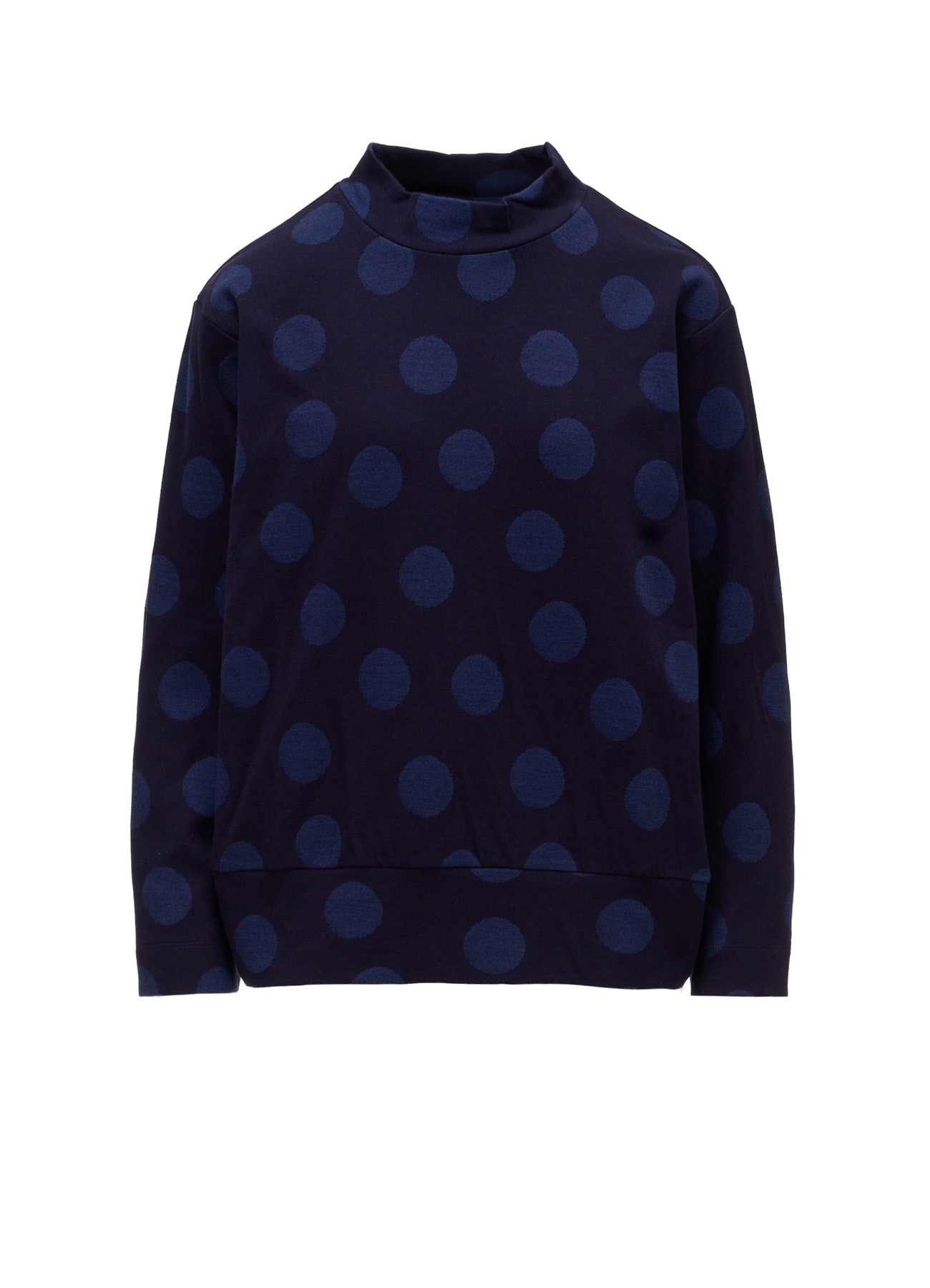 40/30 DUAL-LAYER DOT JACQUARD PULLOVER