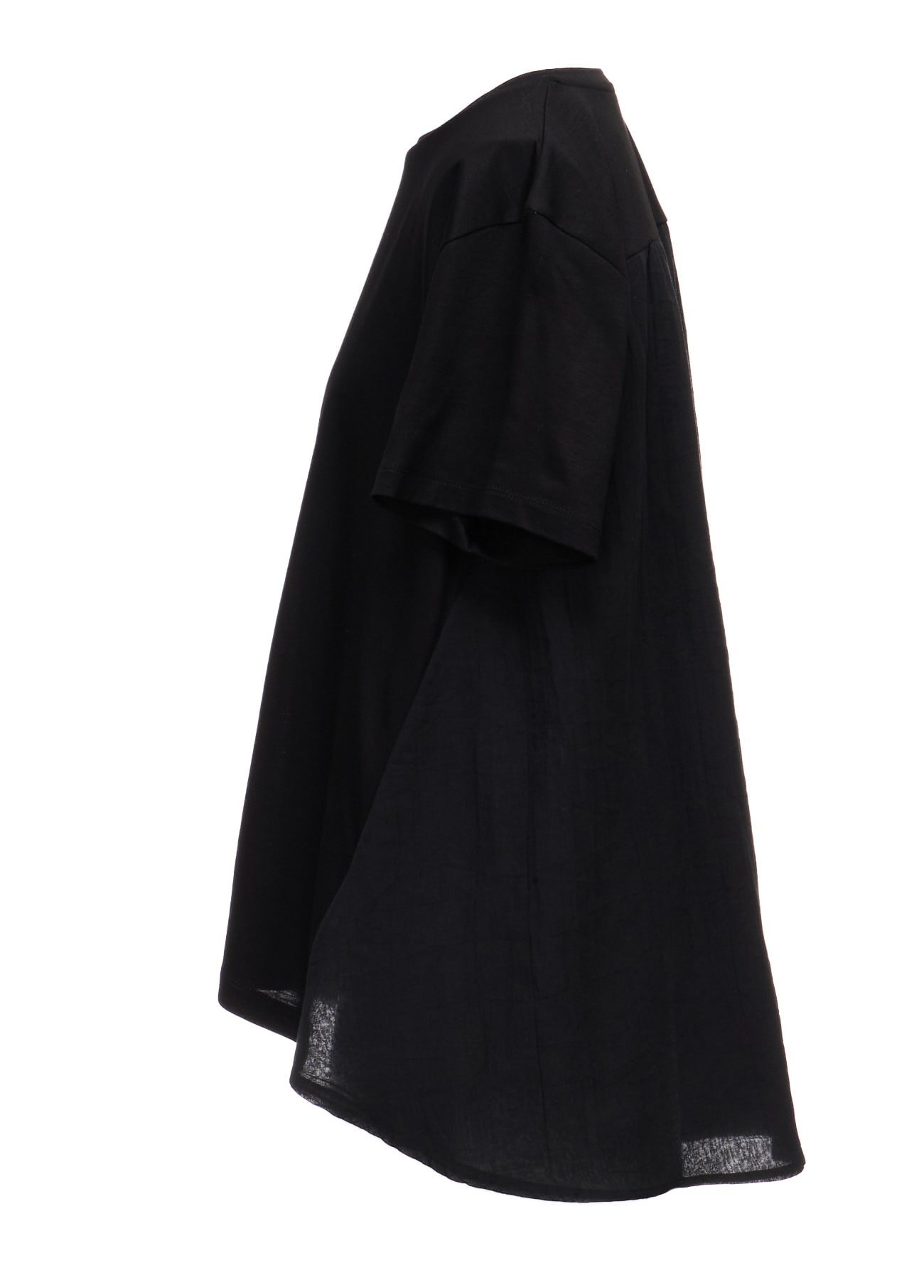 CE/C JERSEY + COTTON VOILE WASHER SHIRT