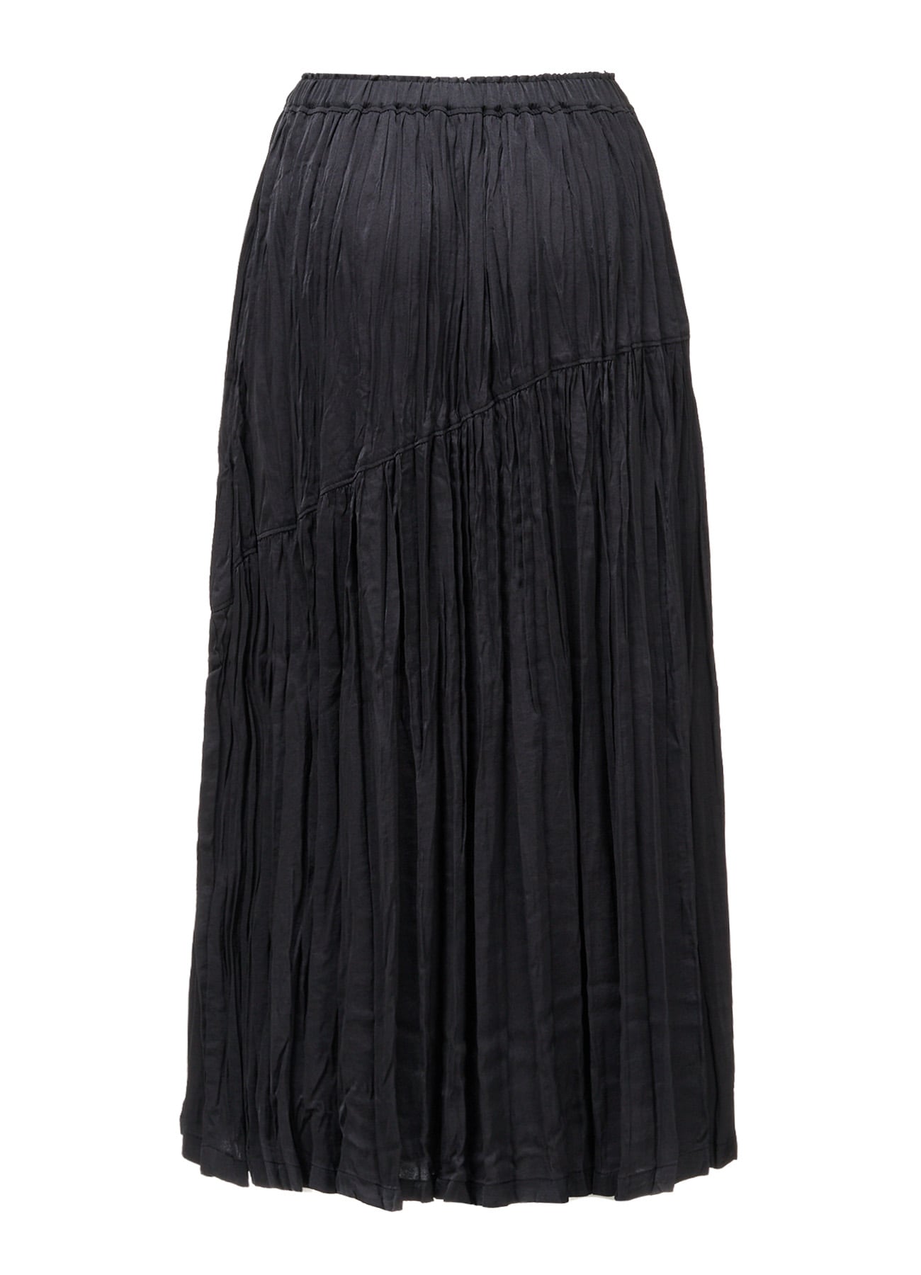 POLYESTER SATIN WASHER SKIRT