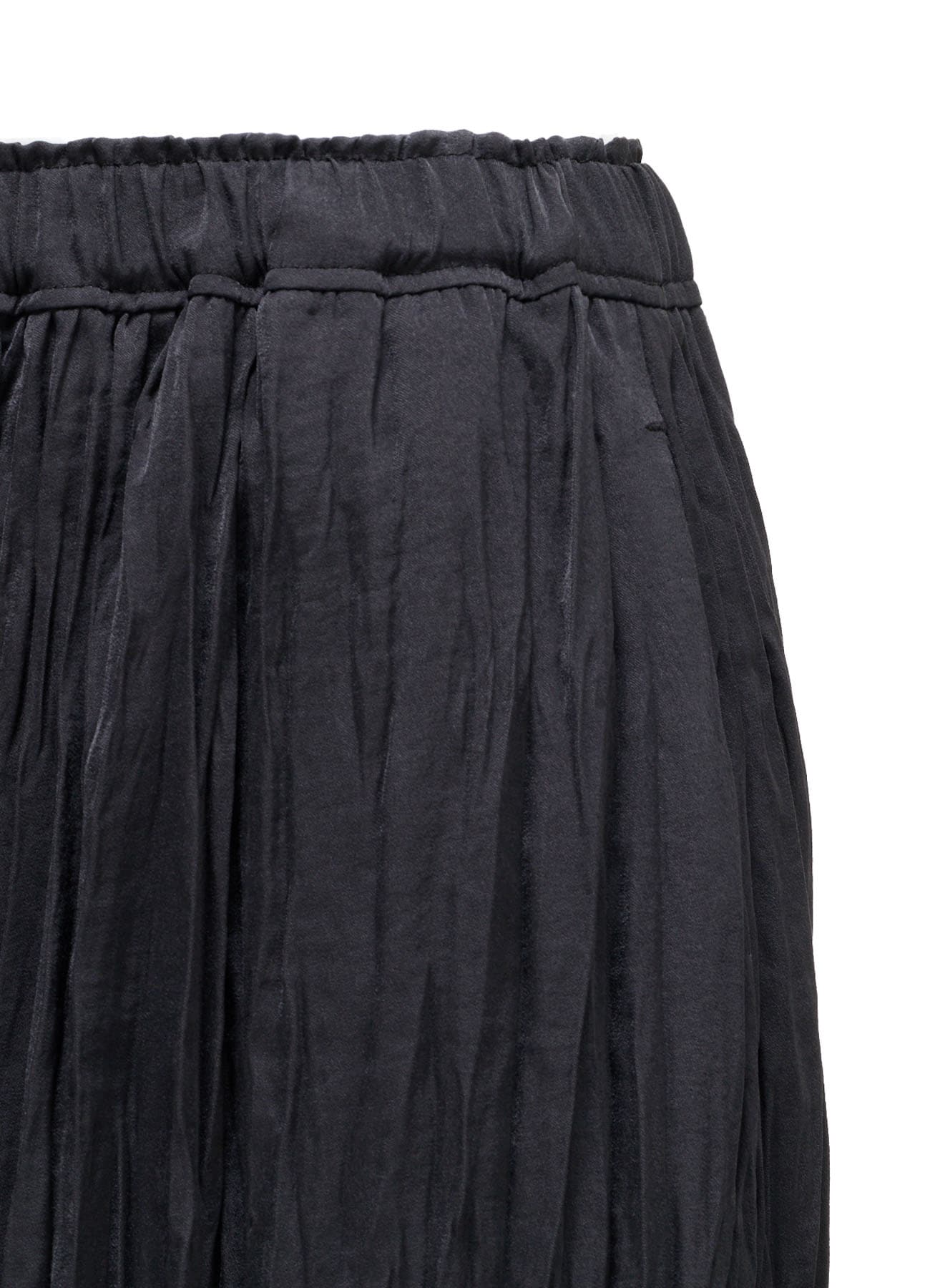 POLYESTER SATIN WASHER SKIRT