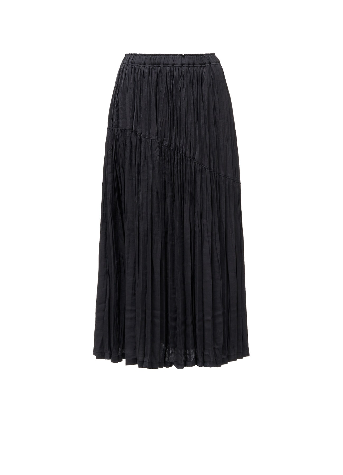 POLYESTER SATIN WASHER SKIRT