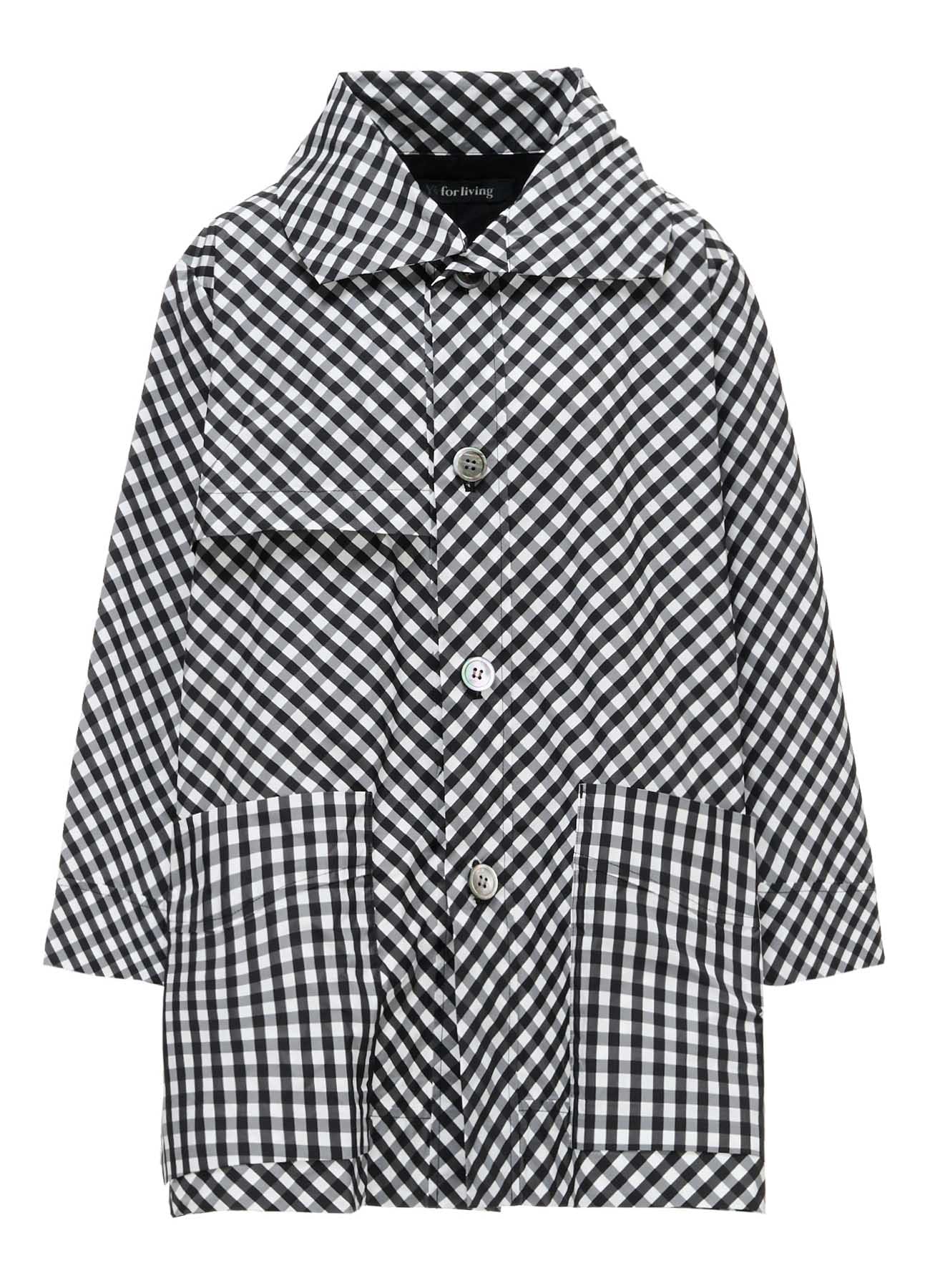 MEMORY TAFFETA PLAID COAT