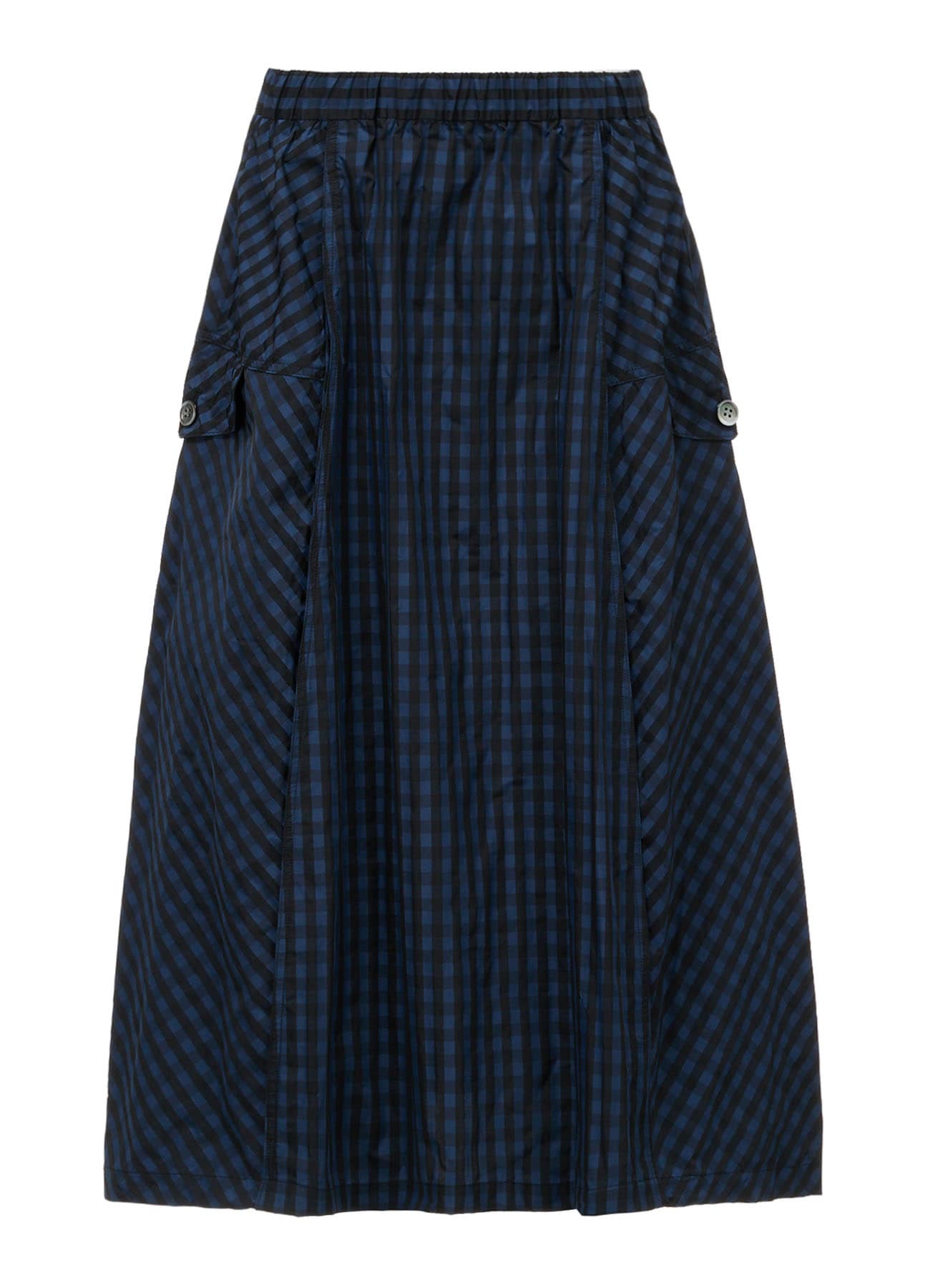 MEMORY TAFFETA PLAID SKIRT