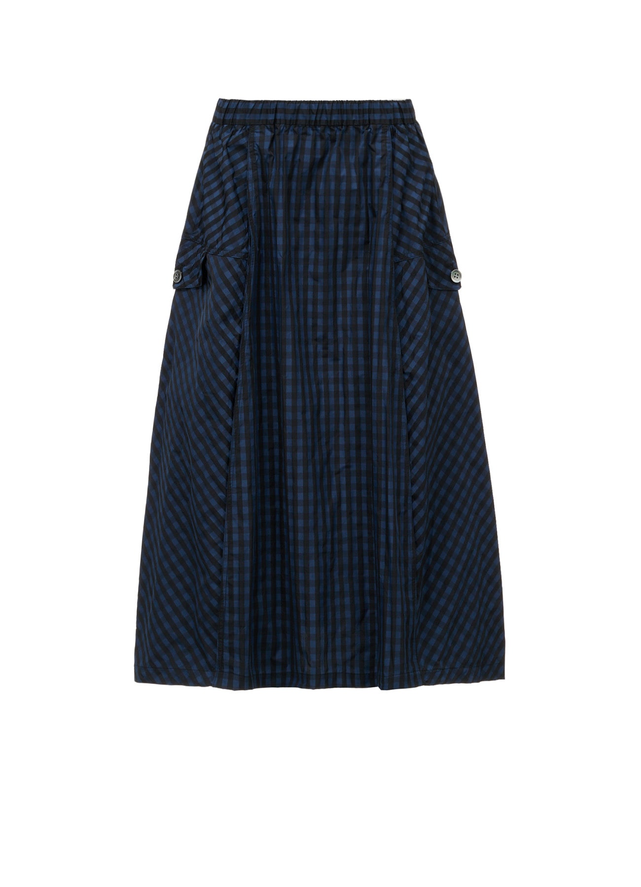 MEMORY TAFFETA PLAID SKIRT