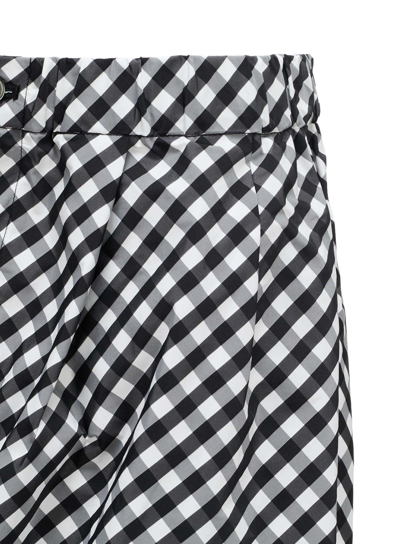 MEMORY TAFFETA PLAID PANTS