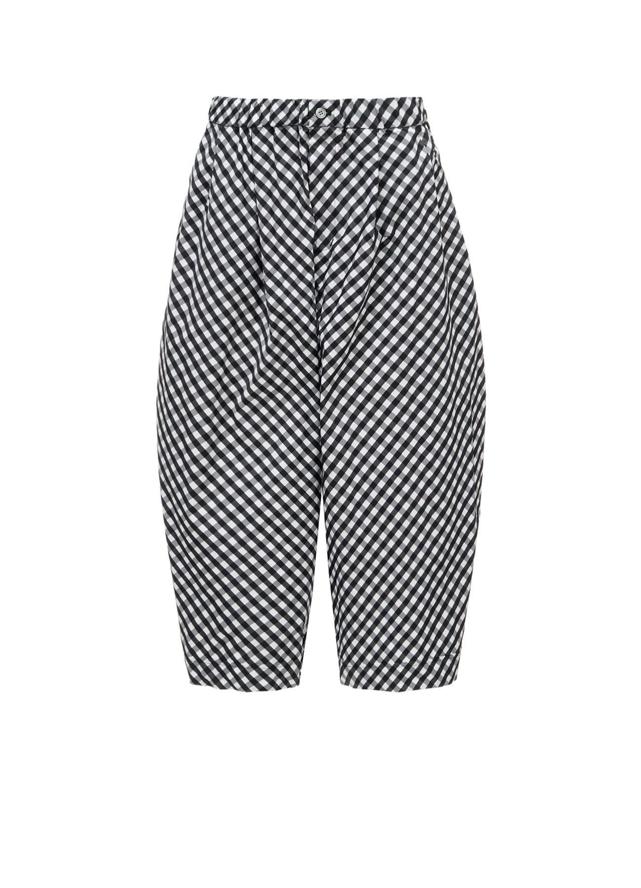 MEMORY TAFFETA PLAID PANTS