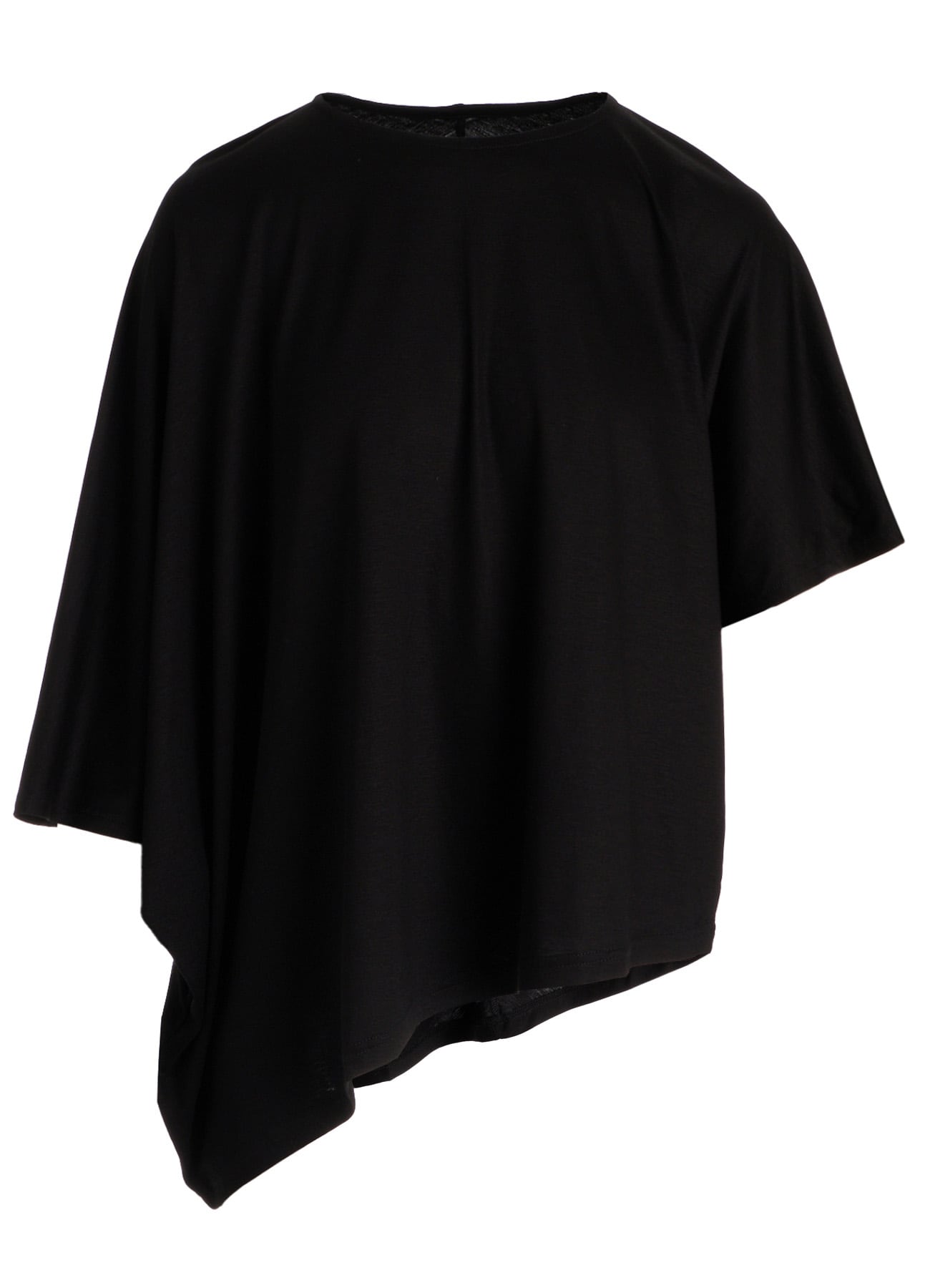 TENCEL COTTON JERSEY ASYMMETRIC PULLOVER