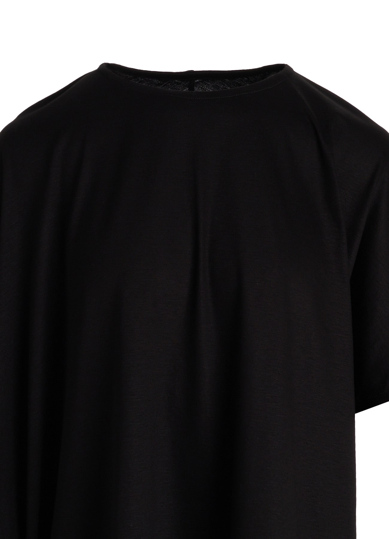 TENCEL COTTON JERSEY ASYMMETRIC PULLOVER