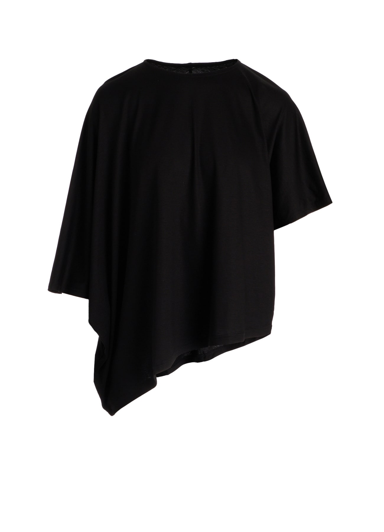 TENCEL COTTON JERSEY ASYMMETRIC PULLOVER