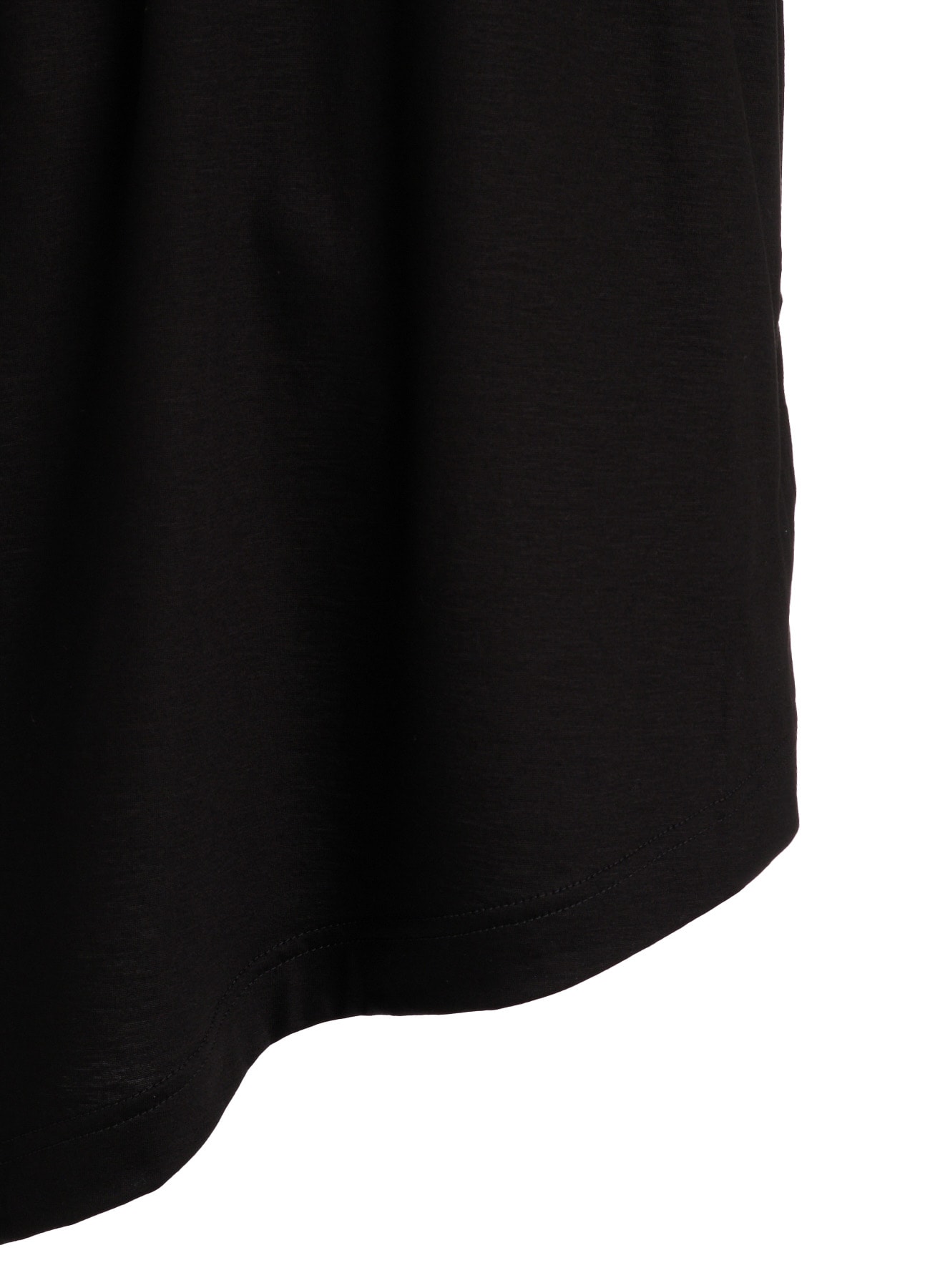 TENCEL COTTON JERSEY ASYMMETRIC HEM VEST