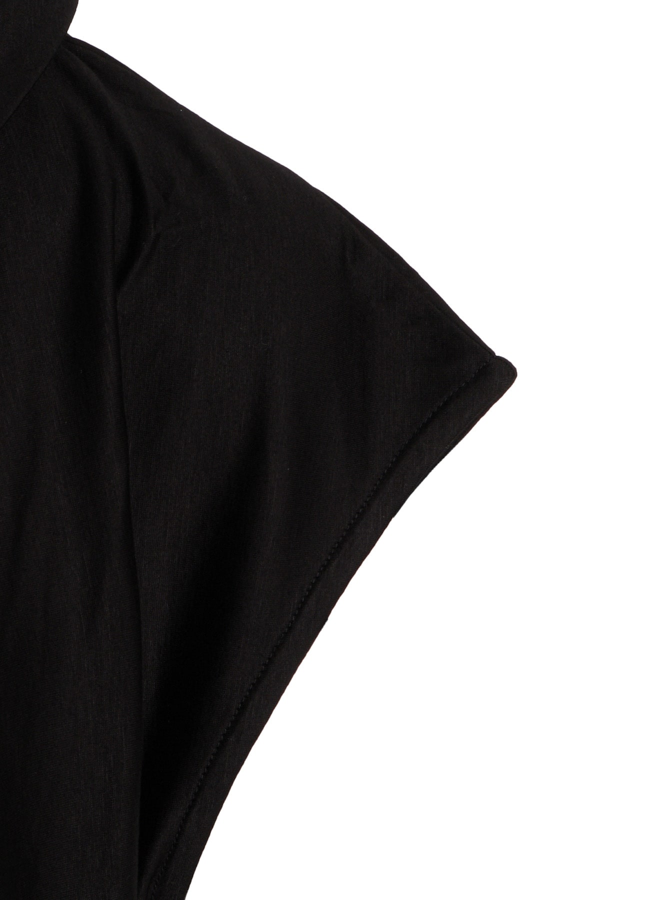 TENCEL COTTON JERSEY ASYMMETRIC HEM JUMPER DRESS