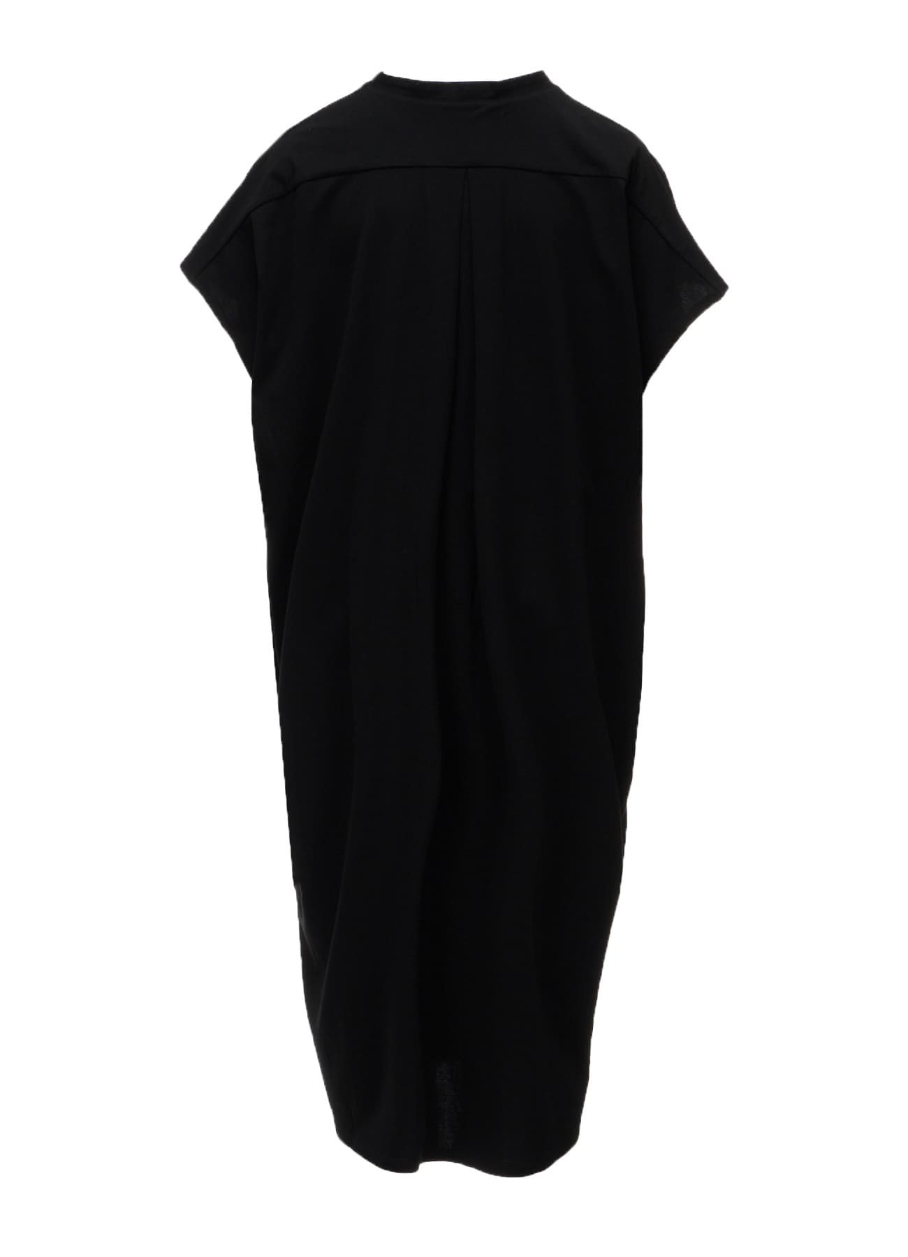 LONG STAPLE COTTON JERSEY SLIT NECK ONE PIECE