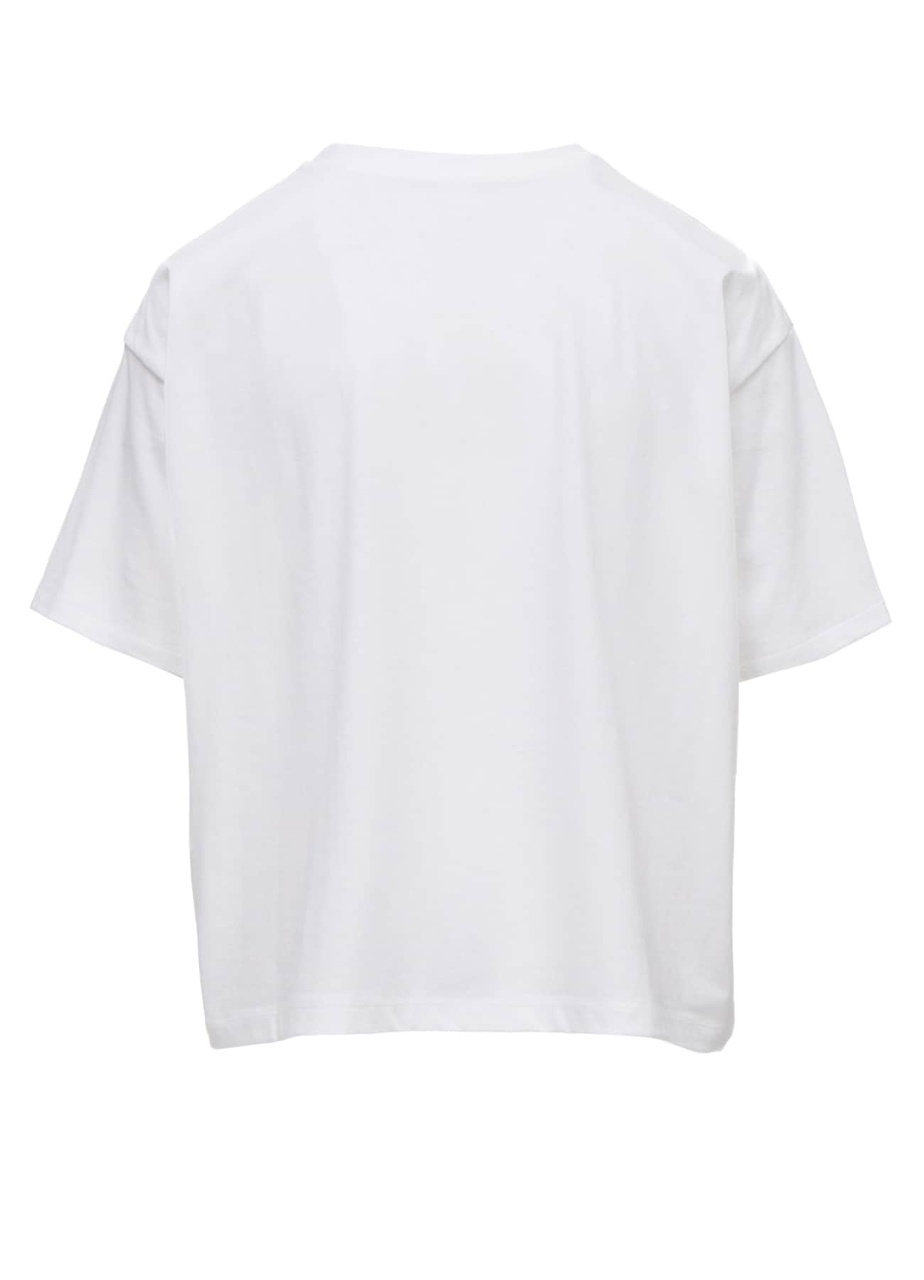 COTTON JERSEY DOT PRINT T-SHIRT