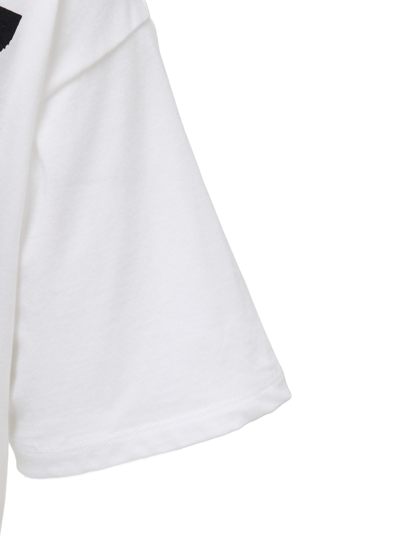 COTTON JERSEY HOUNDSTOOTH PRINT T-SHIRT