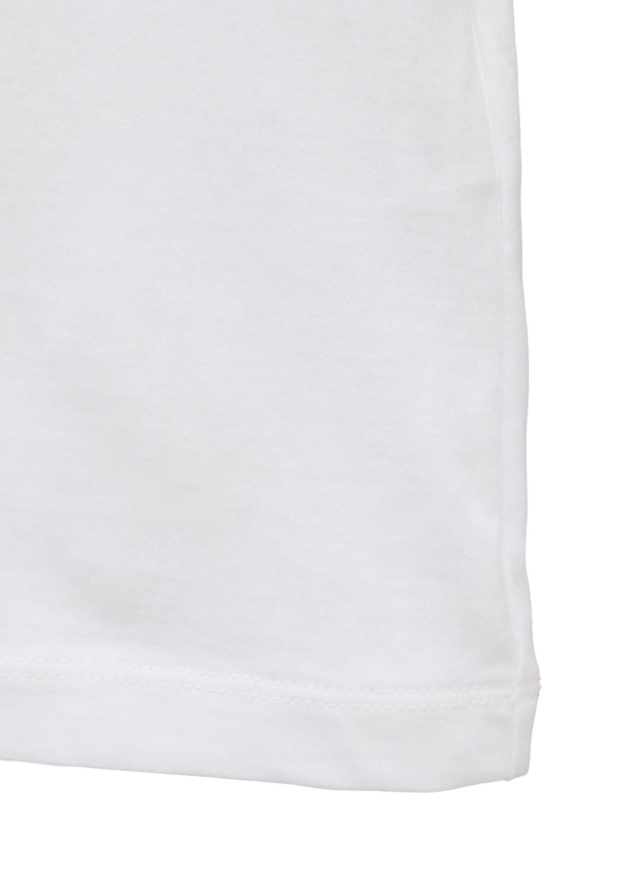 COTTON JERSEY HOUNDSTOOTH PRINT T-SHIRT
